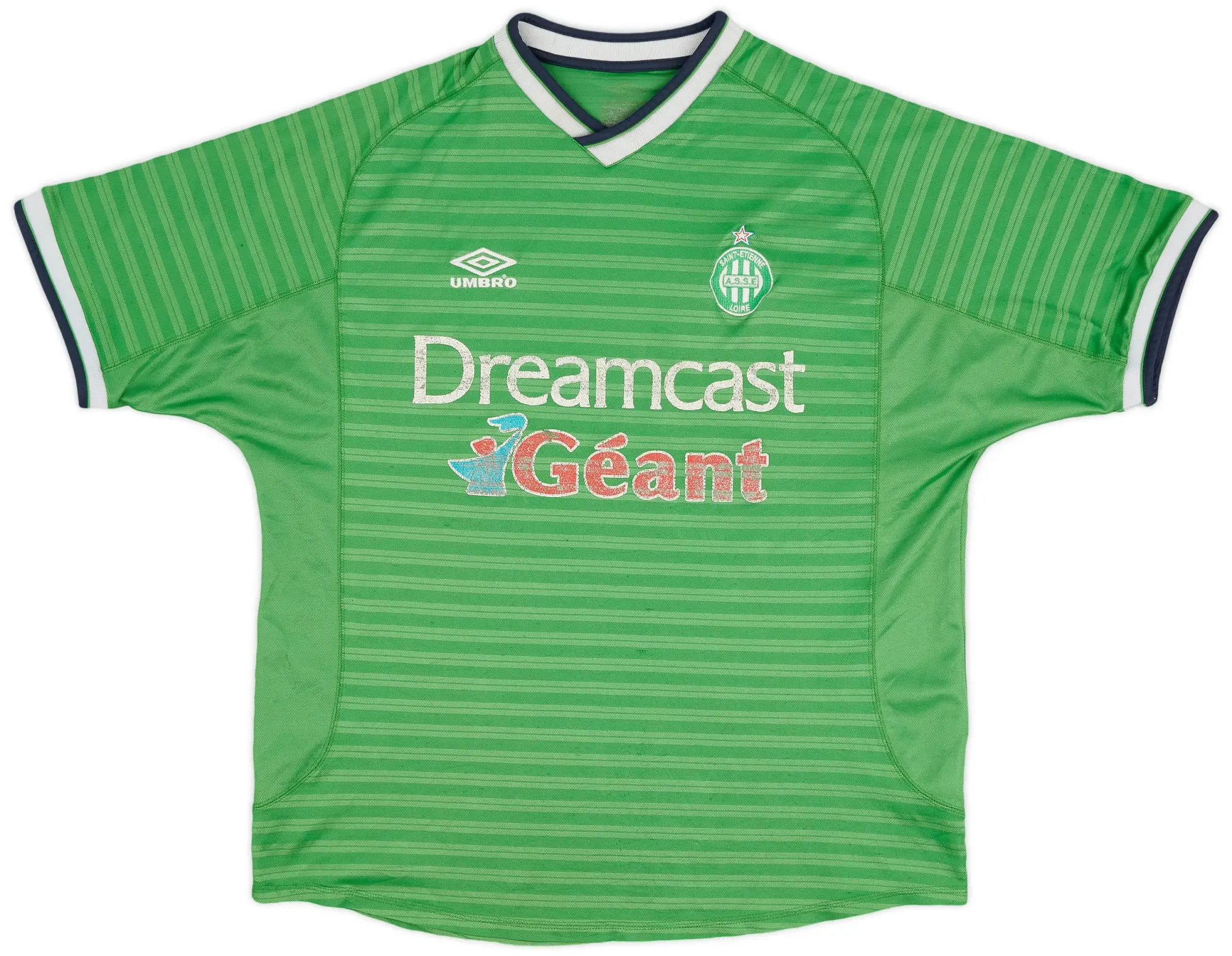 Umbro 2000-01 Saint Etienne Home Shirt - 5/10 - (XL)
