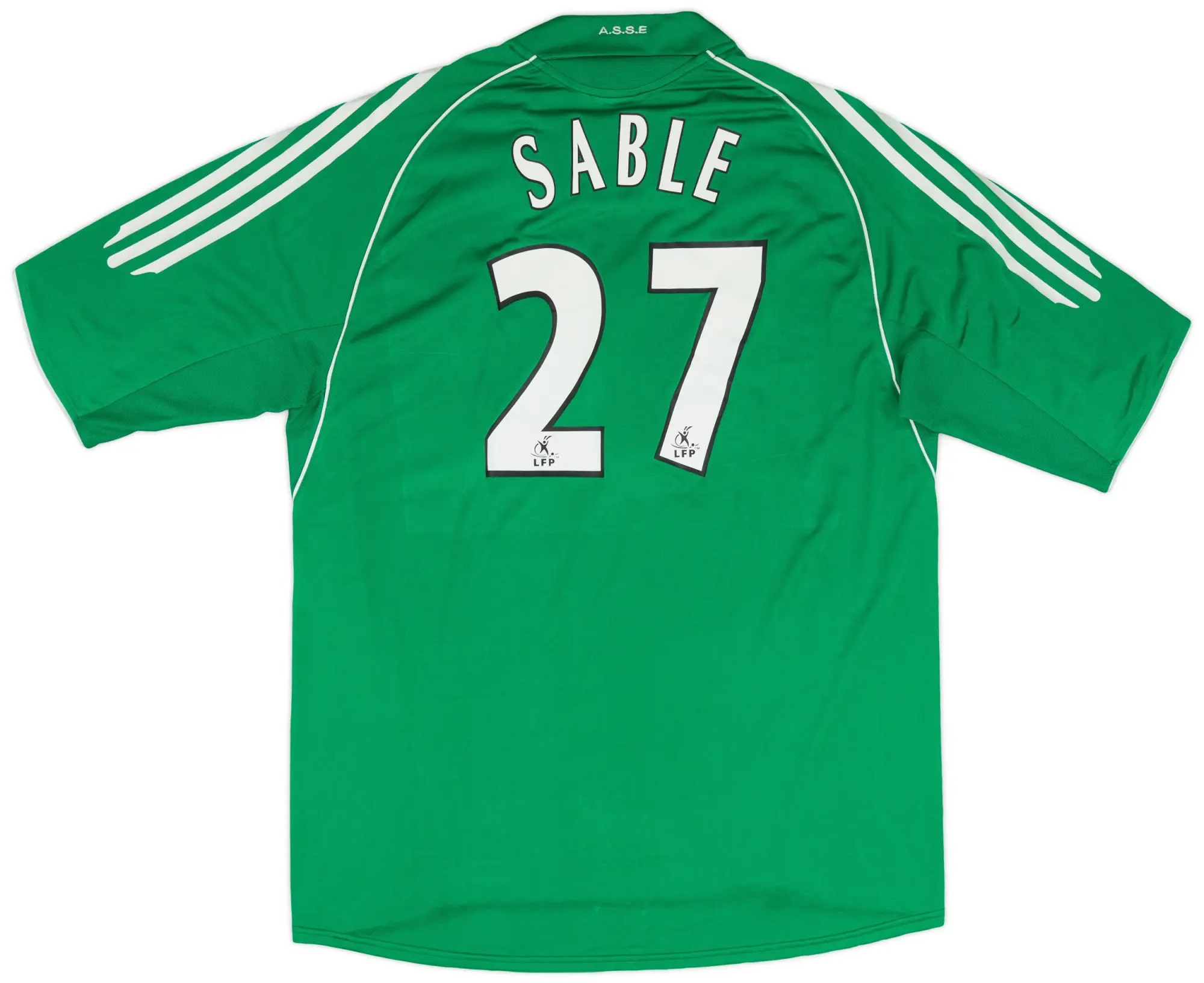 adidas 2005-06 Saint Etienne Home Shirt Sable #27 - 7/10 - (L)
