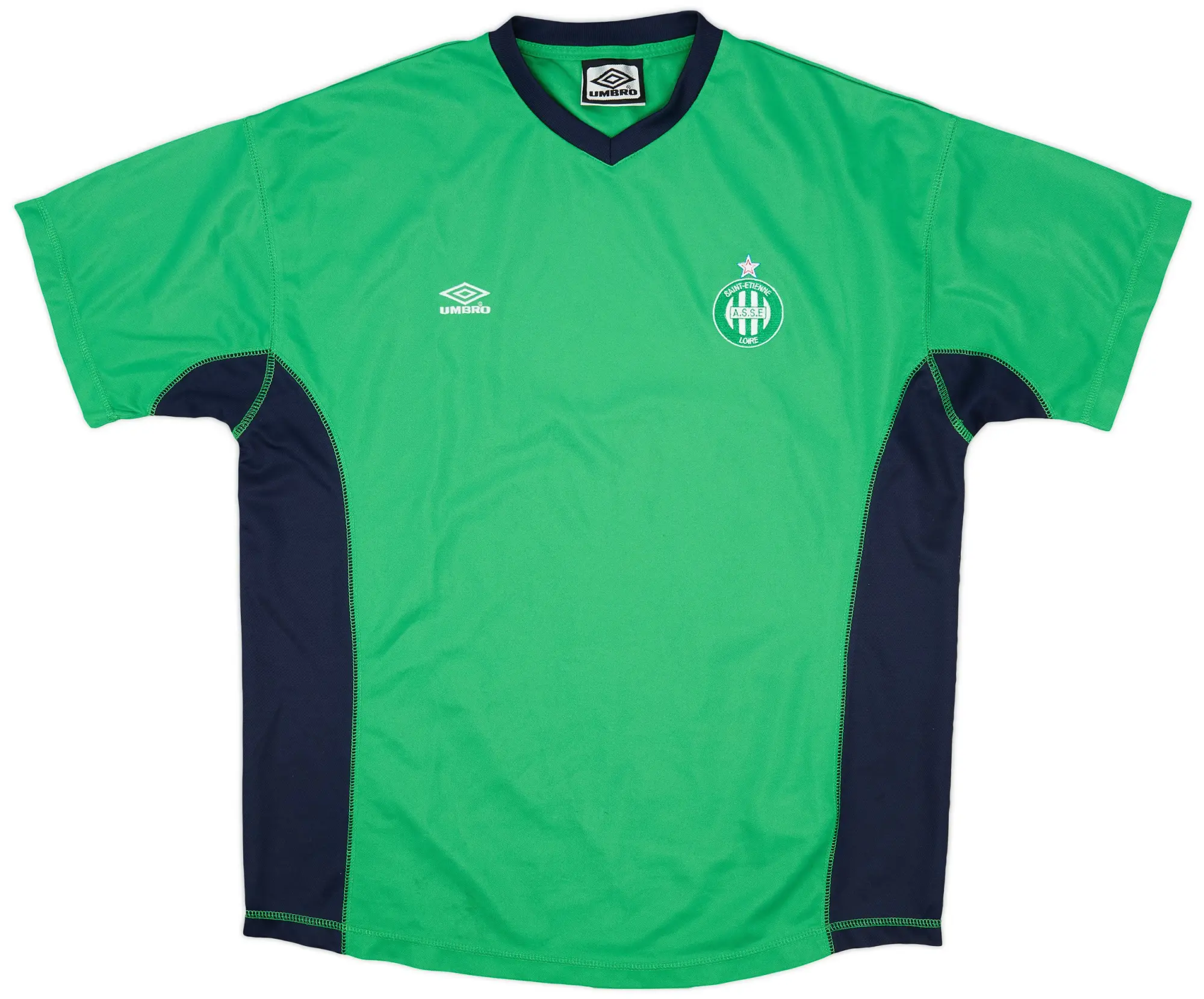 2000-02 Saint Etienne Umbro Training Shirt - 6/10 - (L)