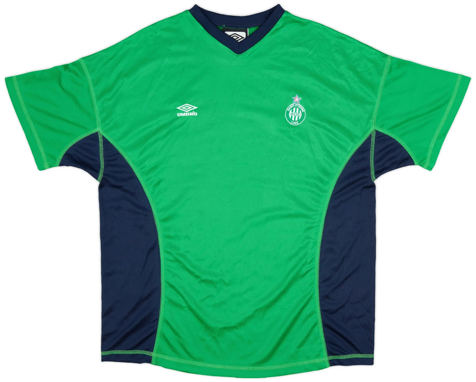 2000-02 Saint Etienne Umbro Training Shirt - 8/10 - (L)