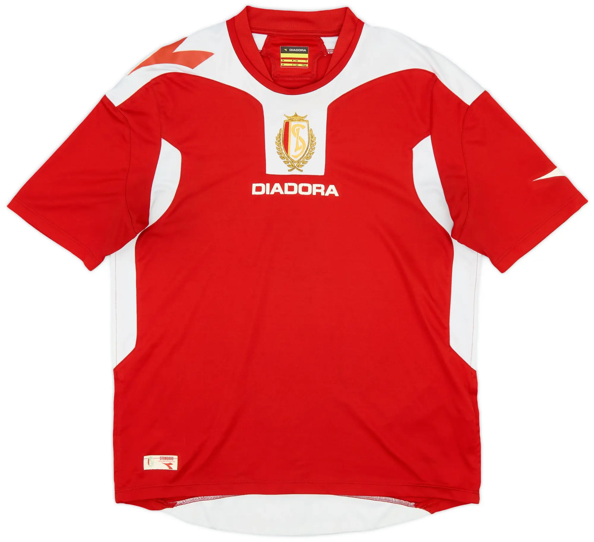 Diadora 2009-10 Standard Liege Home Shirt - 7/10 - (S)