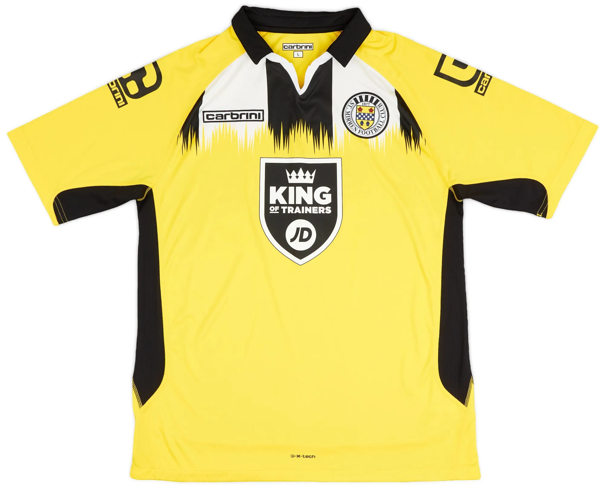 Away St Mirren Mens SS Away Shirt 2014/15