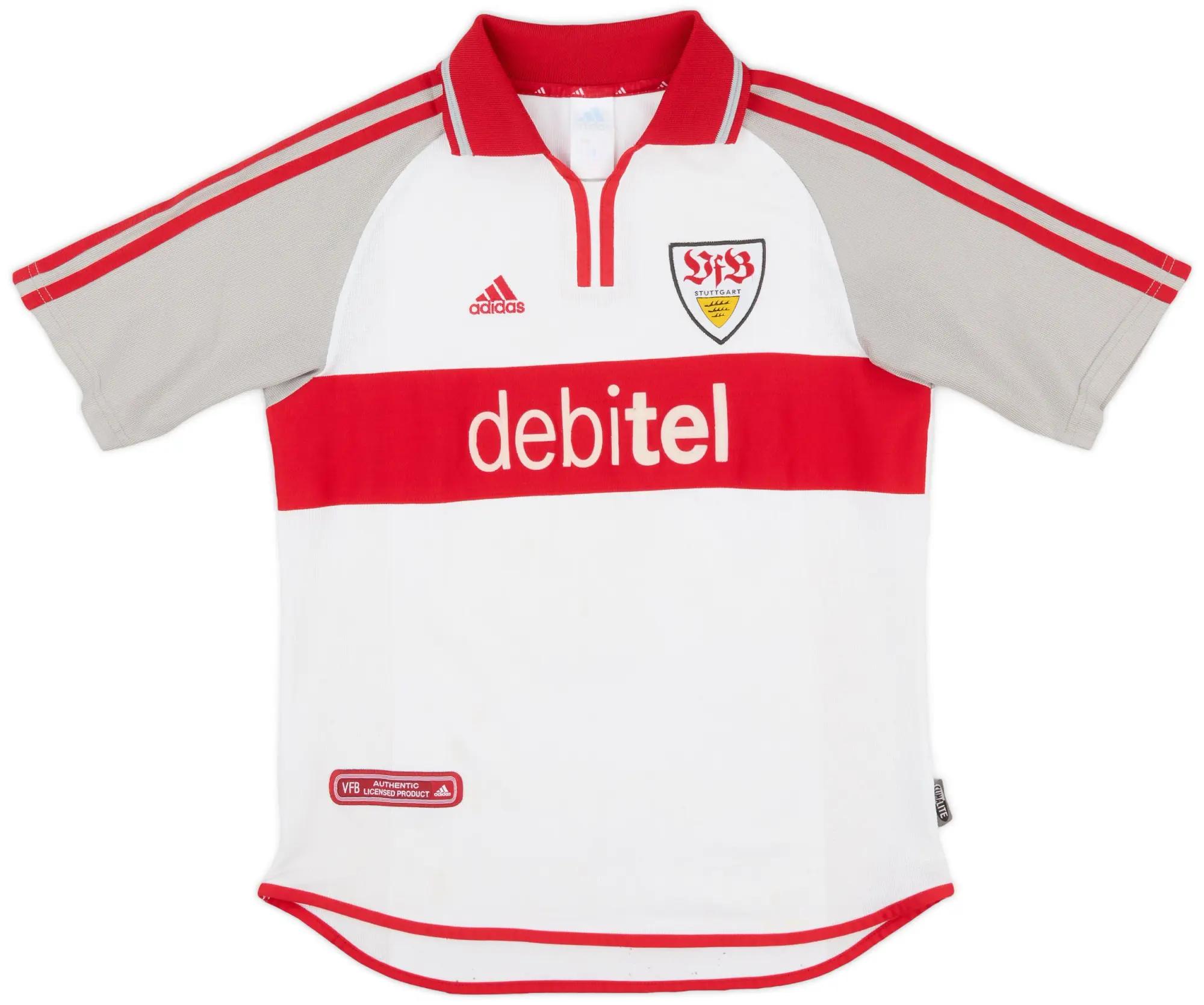 adidas 2000-02 Stuttgart Home Shirt - 7/10 - (Y)