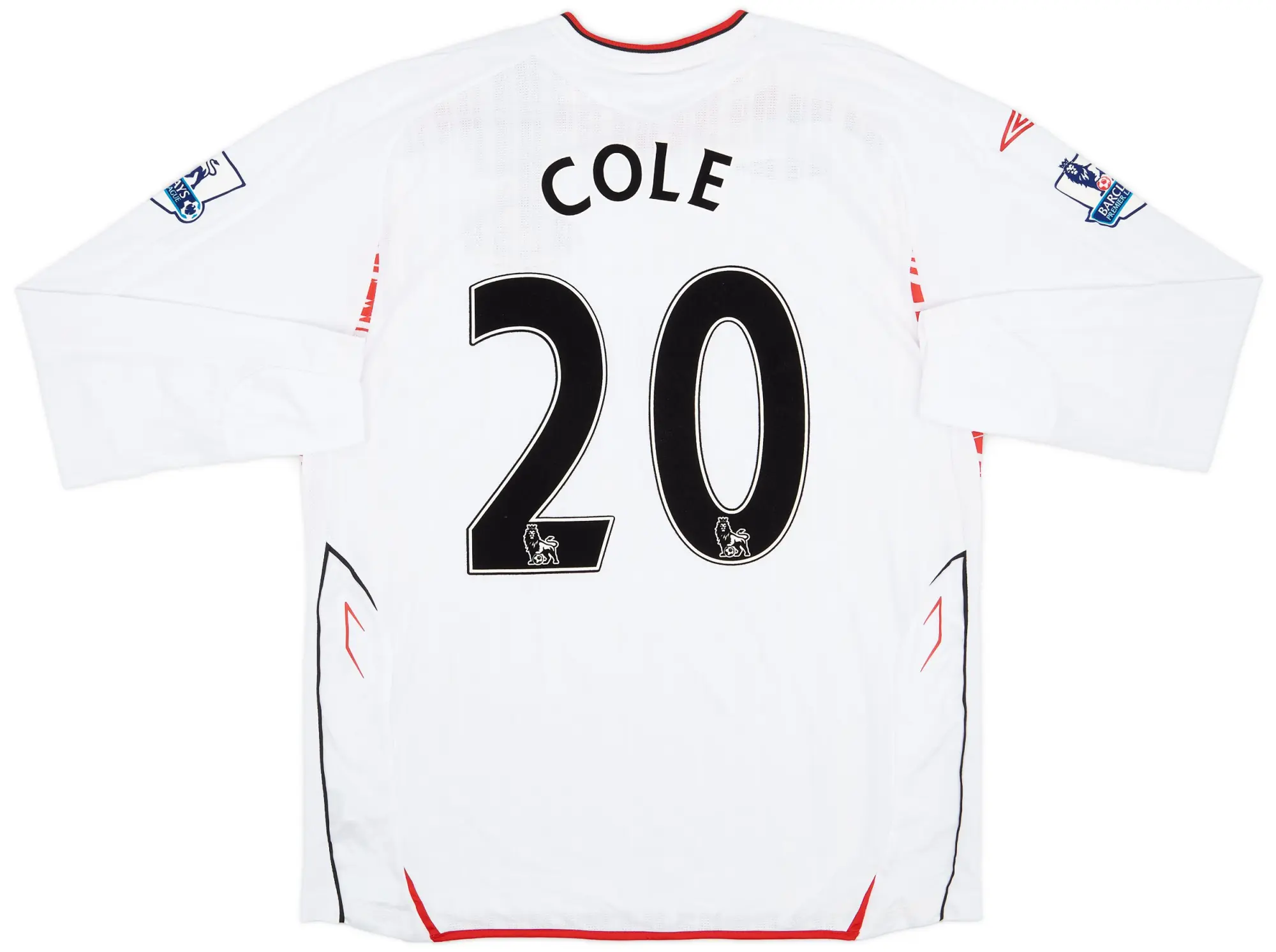 Umbro 2007-08 Sunderland Match Issue Away Shirt Cole #20