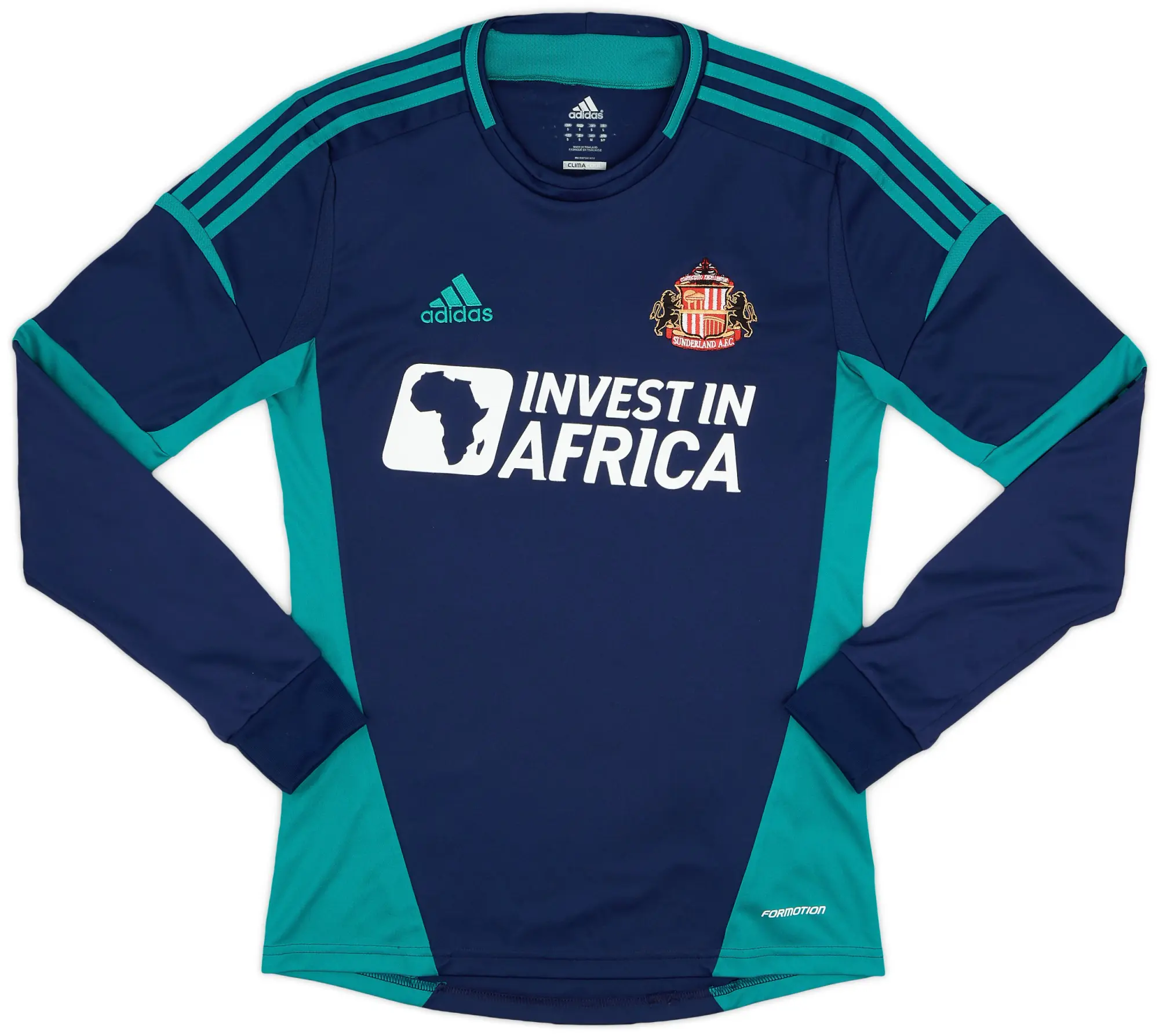 adidas 2012-13 Sunderland Away L/S Shirt - 9/10 - (S)