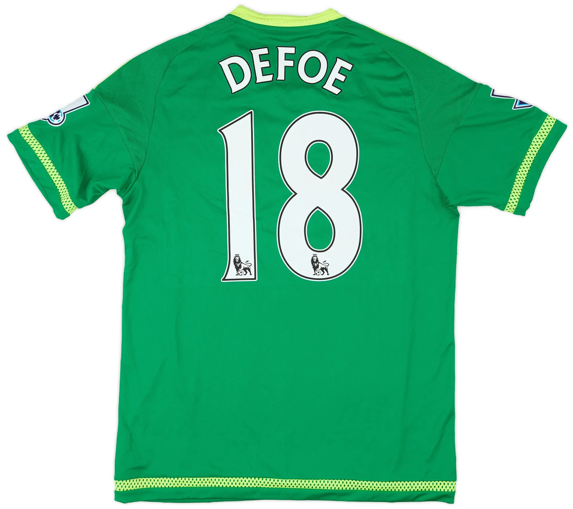adidas 2015-16 Sunderland Match Issue Away Shirt Defoe #18