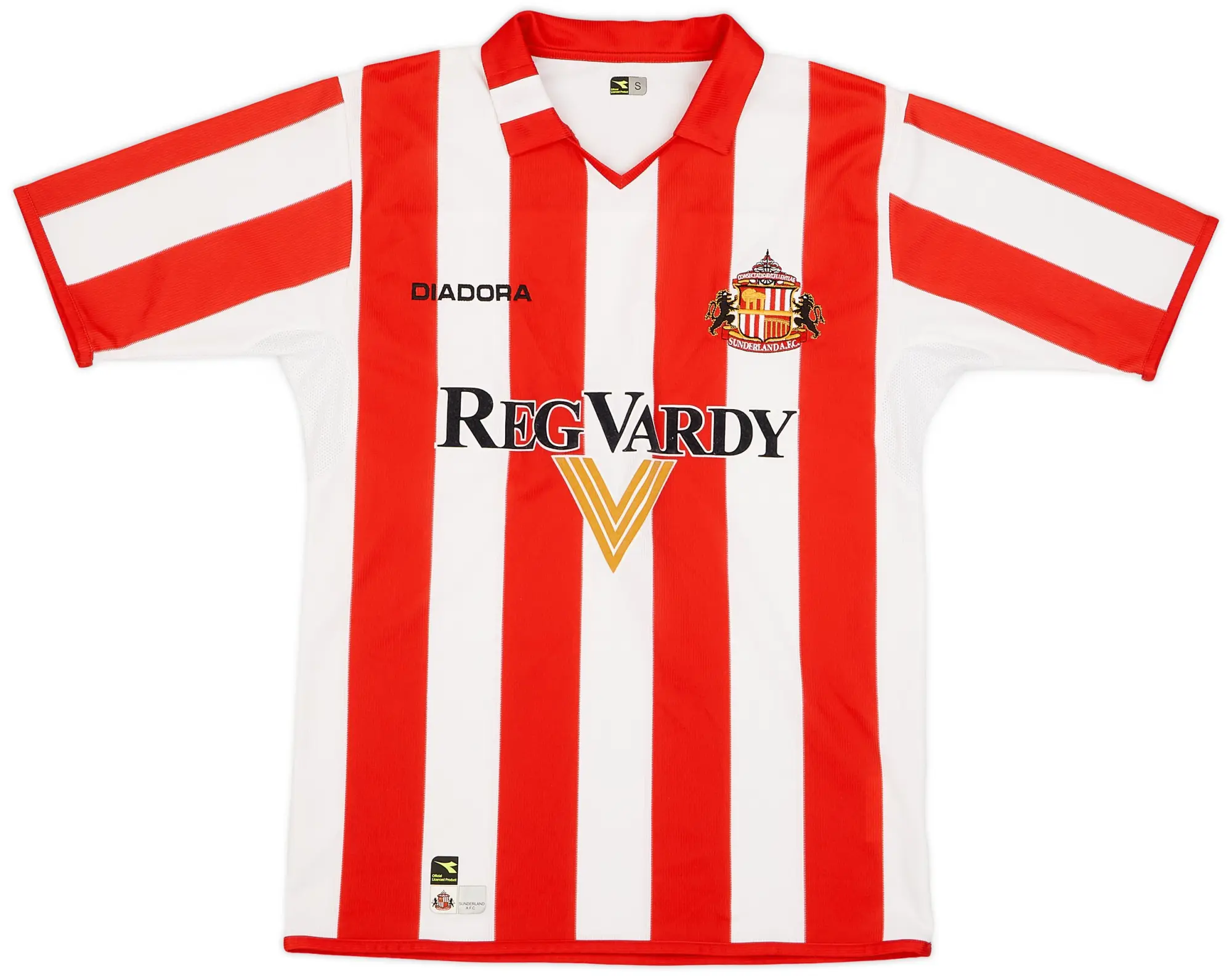 Diadora 2004-05 Sunderland Home Shirt - 9/10 - (S)