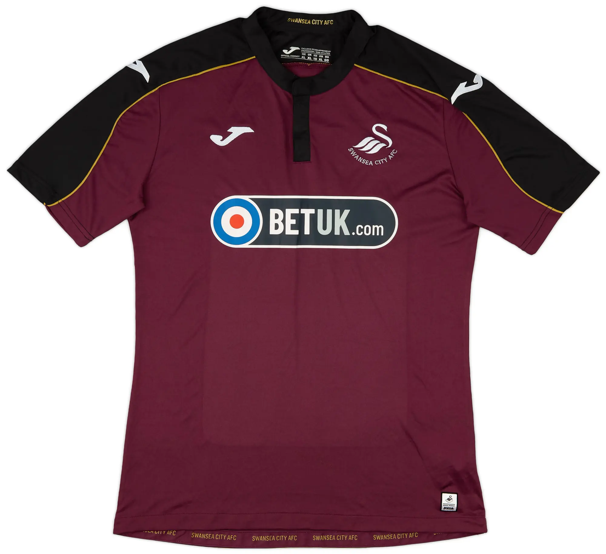 Joma 2018-19 Swansea Third Shirt - 8/10 - (XL)
