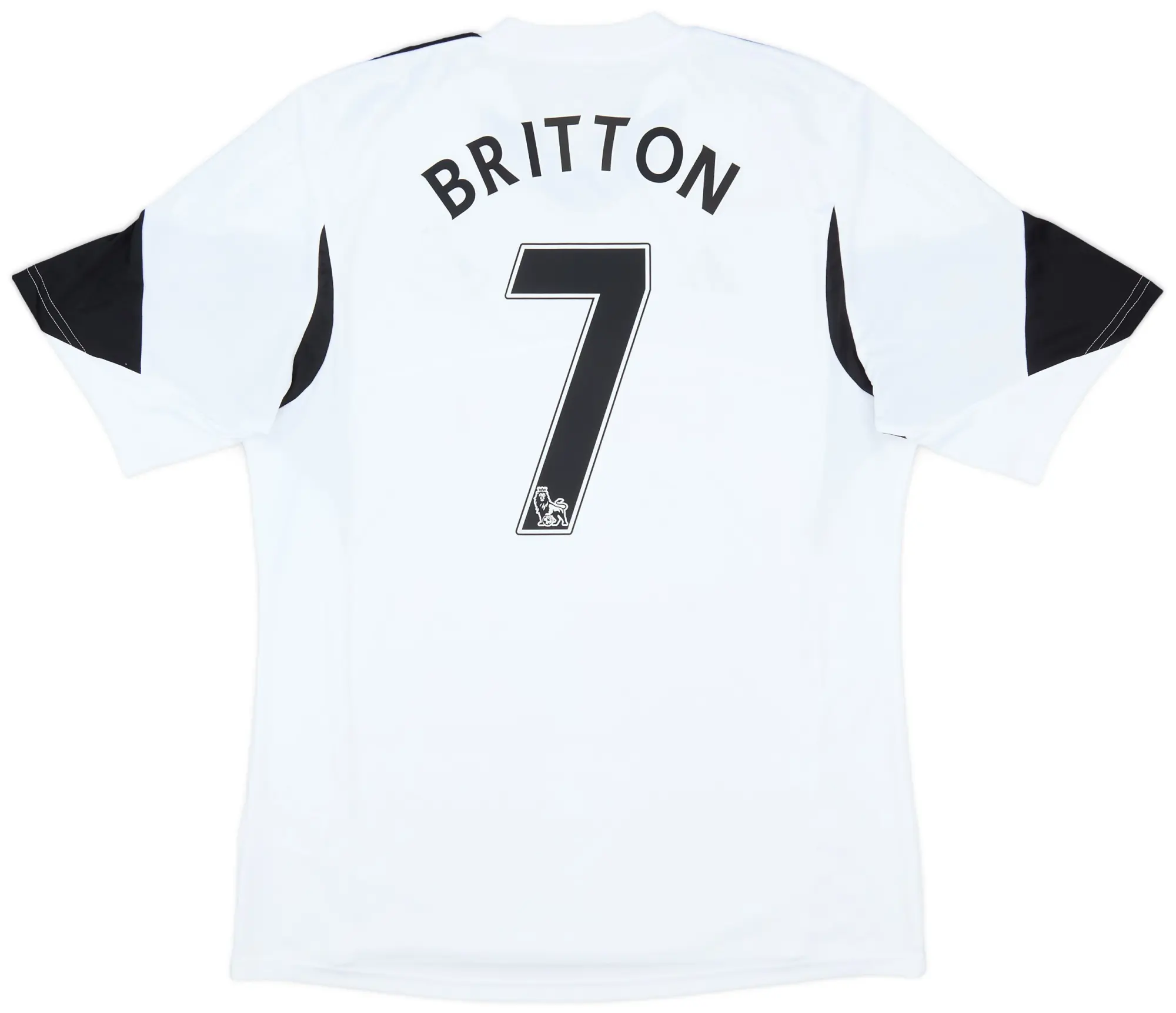 adidas 2013-14 Swansea Home Shirt Britton #7 - 8/10 - (L)