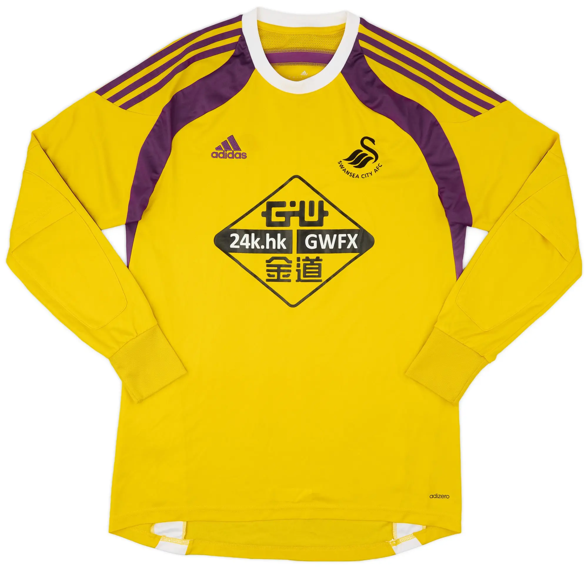 adidas 2014-15 Swansea GK Shirt - 9/10 - (L)
