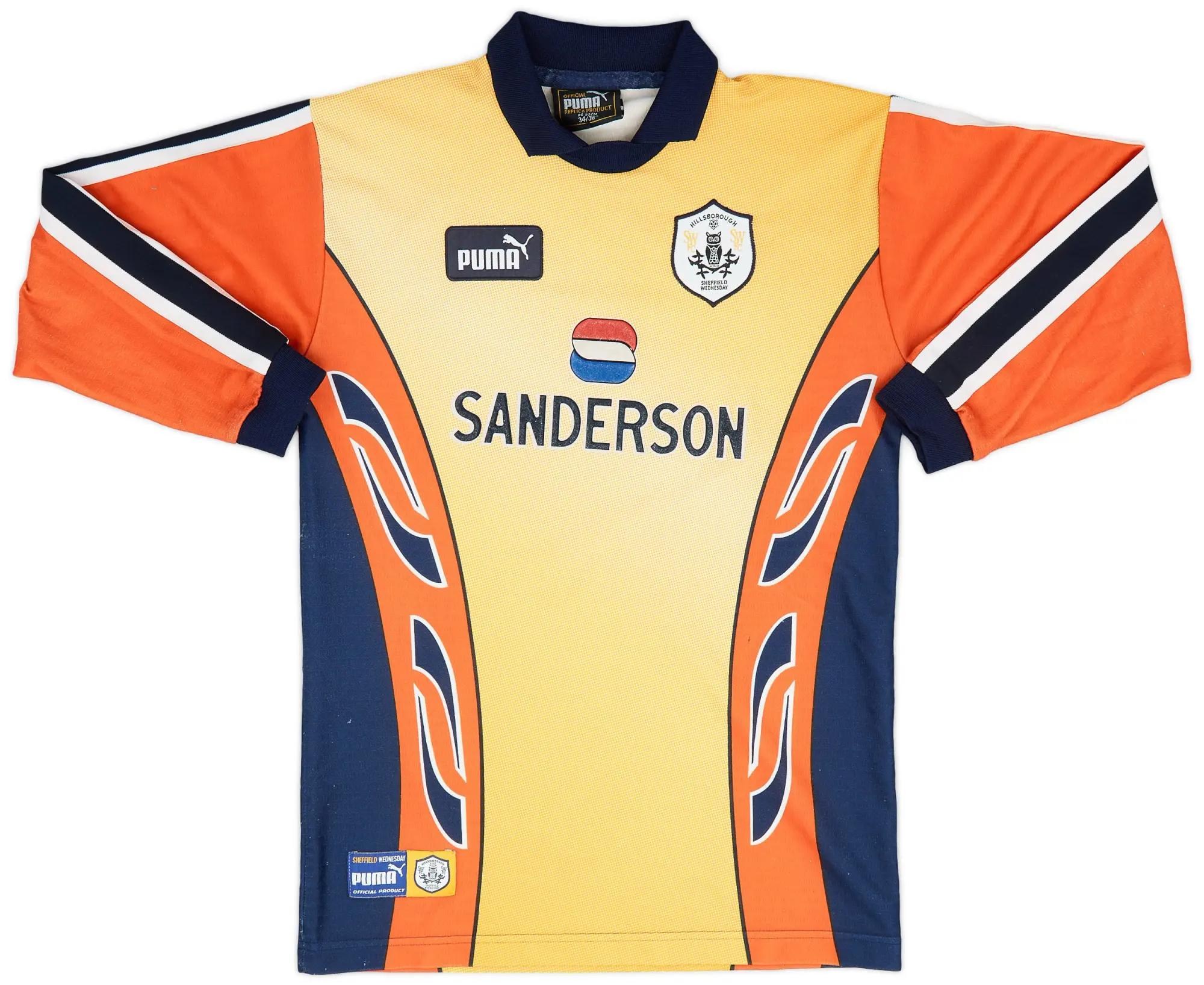 Puma 1997-98 Sheffield Wednesday GK Shirt - 8/10 - (XS)