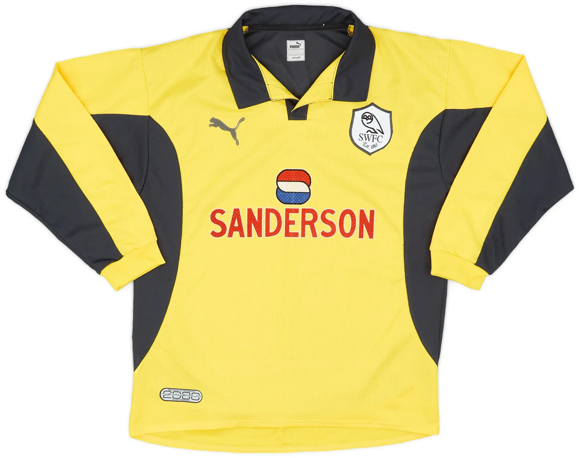 Puma 1999-00 Sheffield Wednesday GK Shirt - 9/10 - (S)
