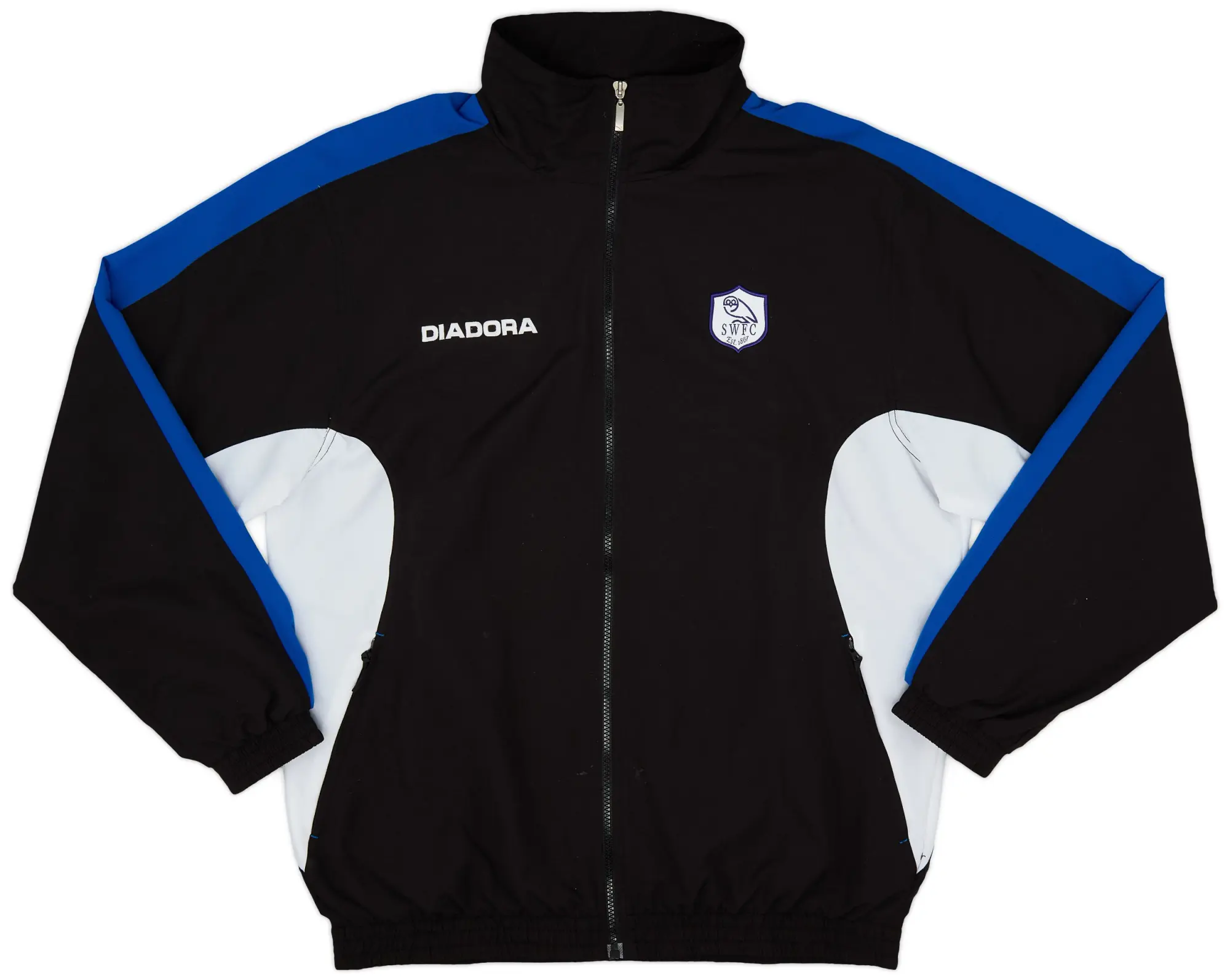 2001-03 Sheffield Wednesday Diadora Track Jacket - 9/10 - (S)