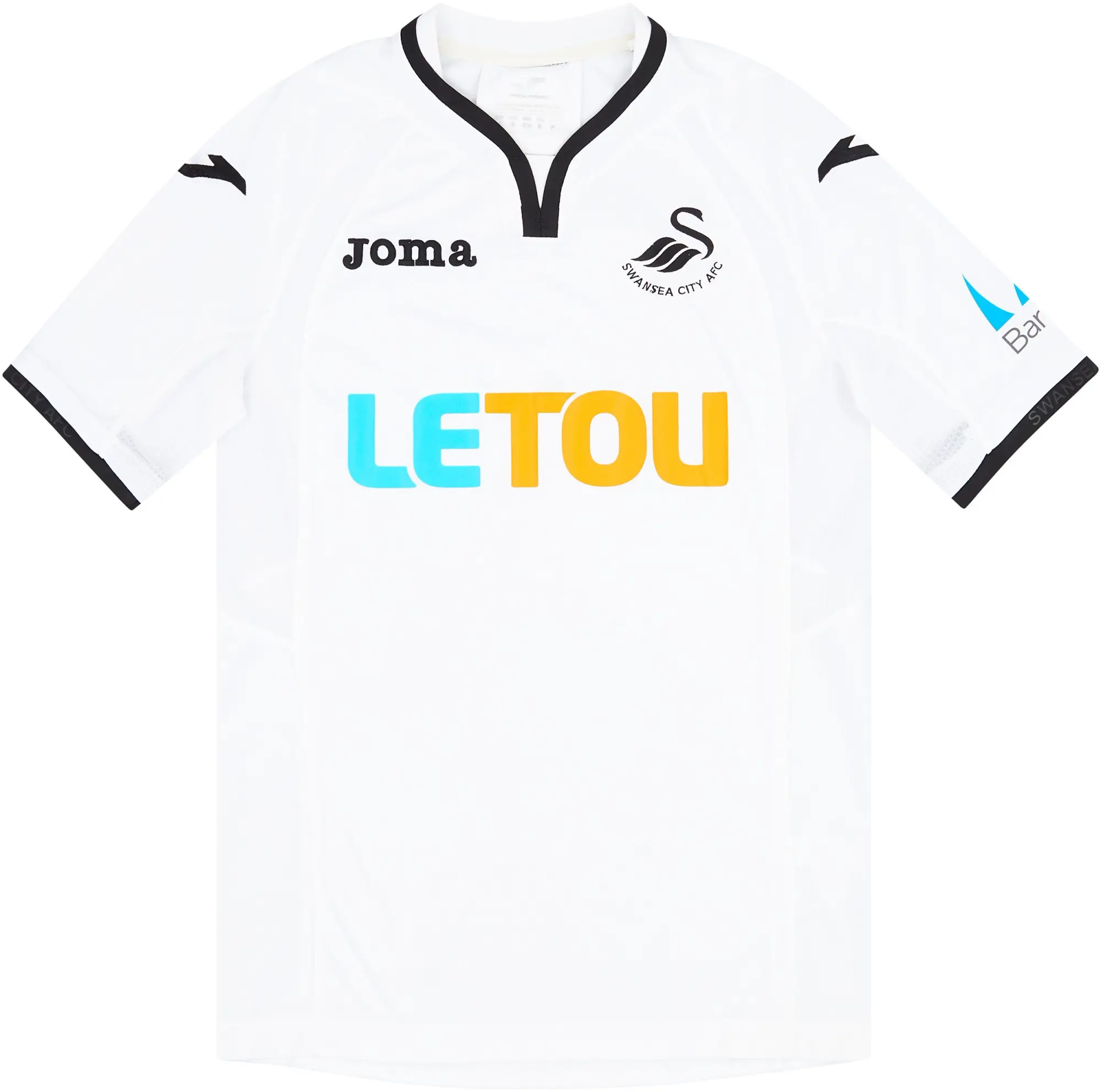 Joma 2017-18 Swansea Home Shirt - 9/10 - (S)