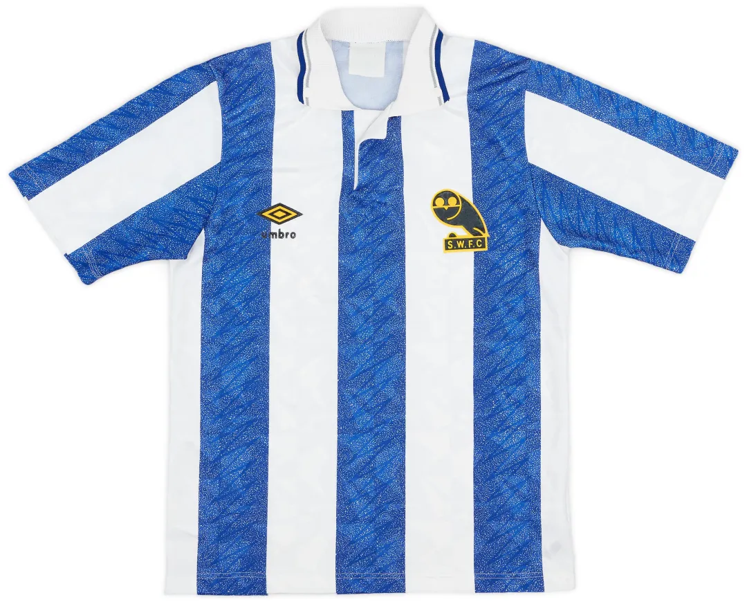 Umbro Sheffield Wednesday Mens SS Home Shirt 1989/91 | SWDH89148