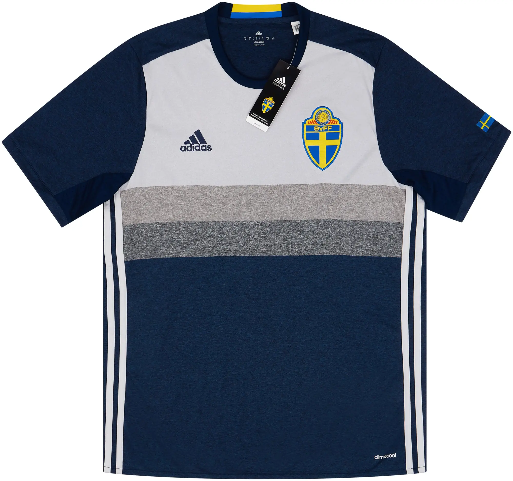 adidas 2016-17 Sweden Away Shirt (L)