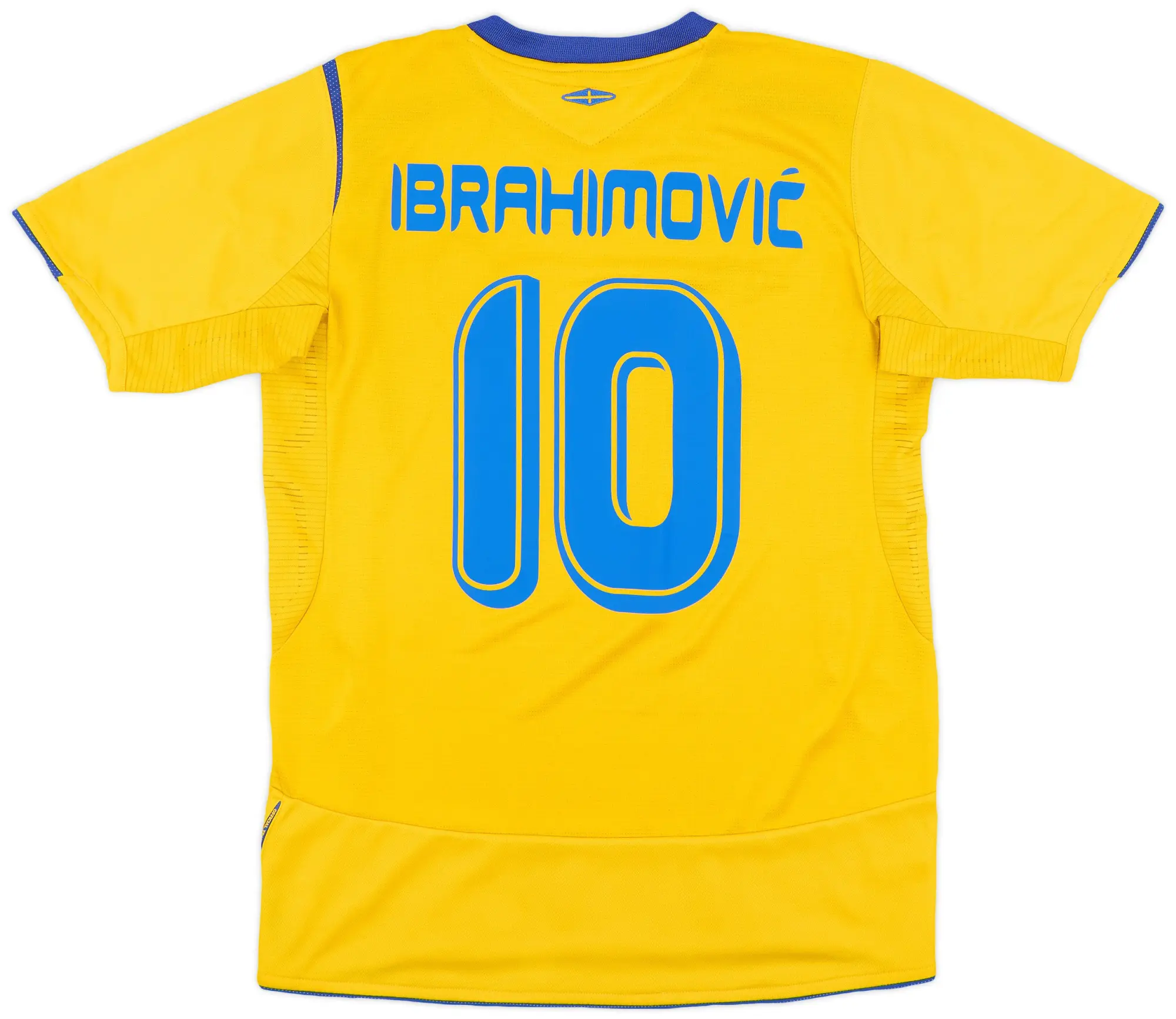 Umbro 2005-06 Sweden Home Shirt Ibrahimovic #10 - 6/10 - (S)