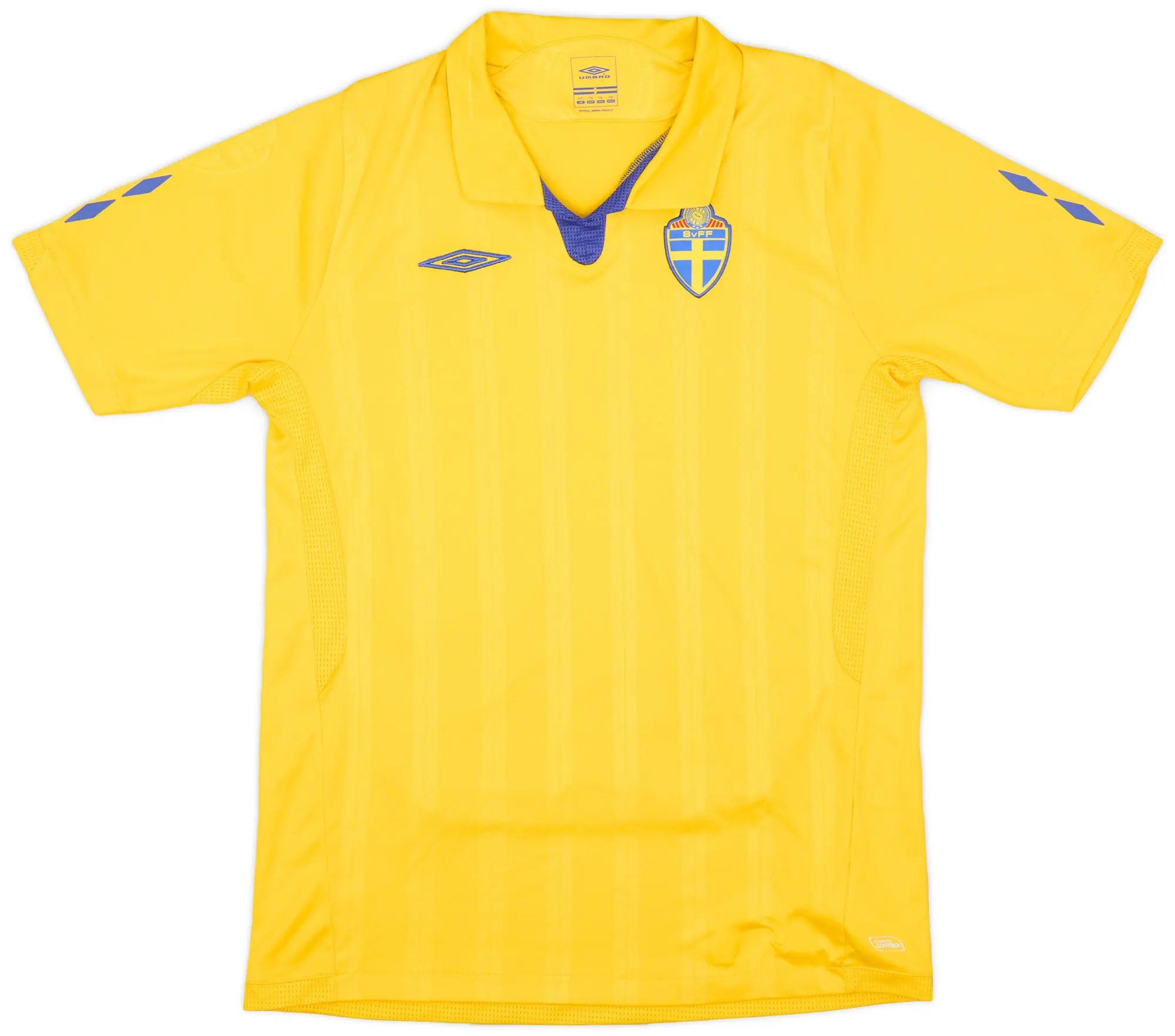 Umbro 2009-10 Sweden Home Shirt - 9/10 - (XL.Boys)