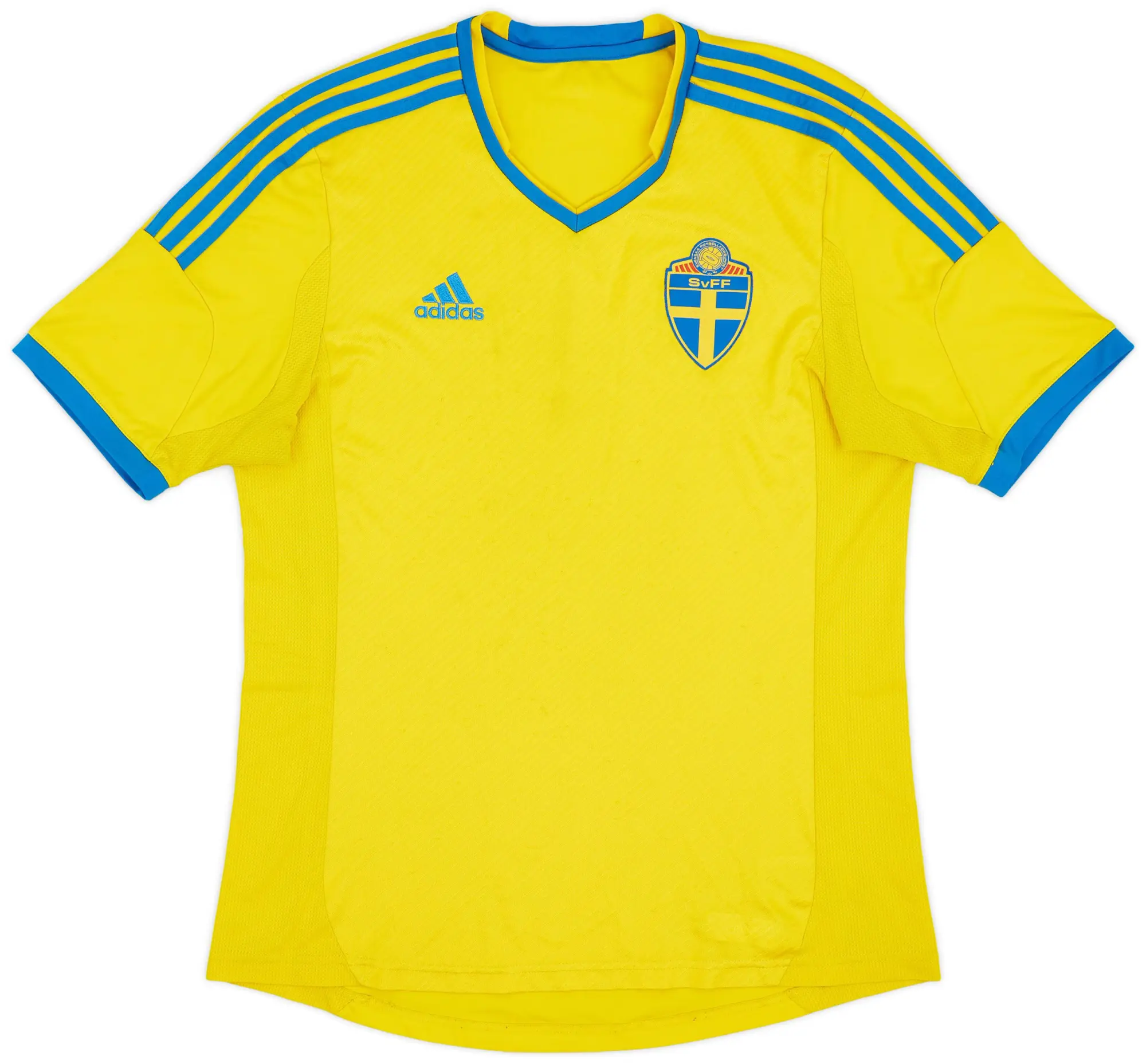 adidas 2013 Sweden Home Shirt - 5/10 - (S)