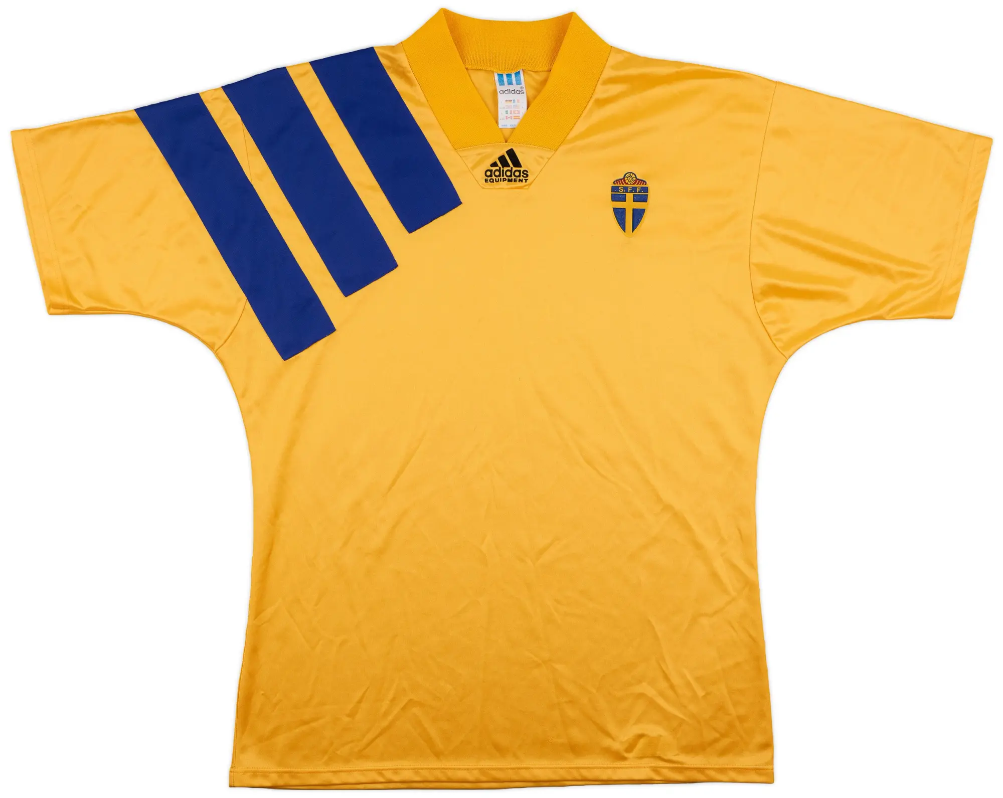 adidas 1992-94 Sweden Home Shirt - 8/10 - (L)