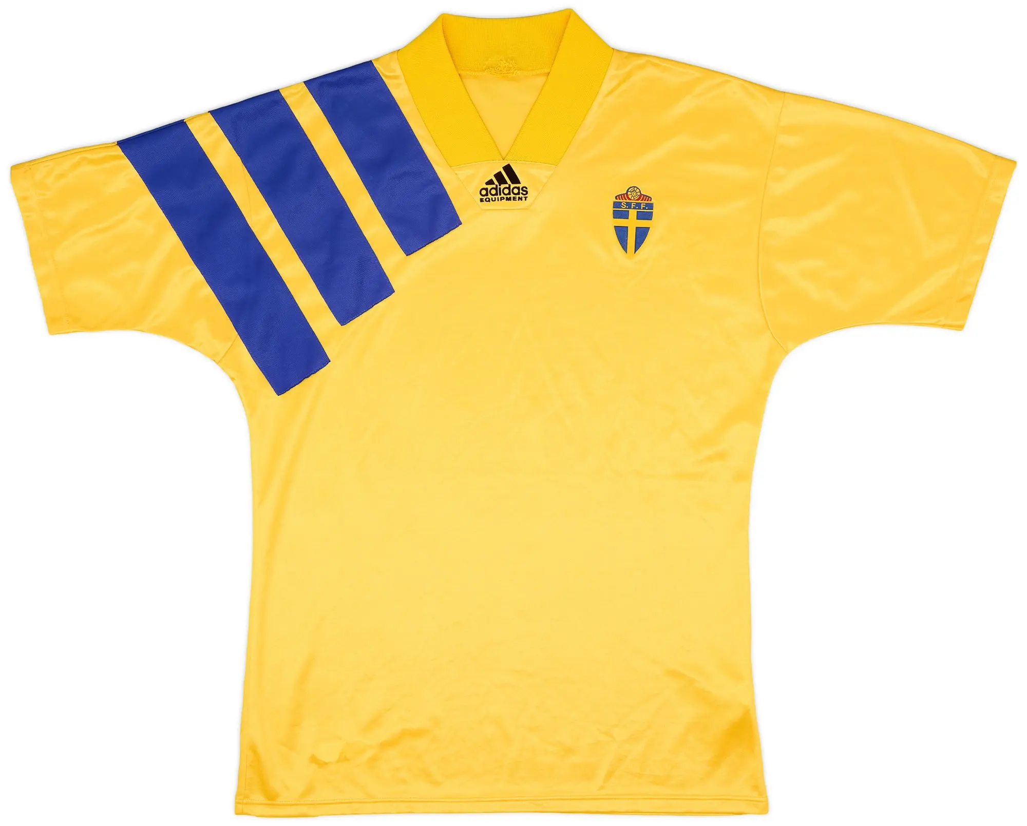 adidas 1992-94 Sweden Home Shirt - 8/10 - (M)