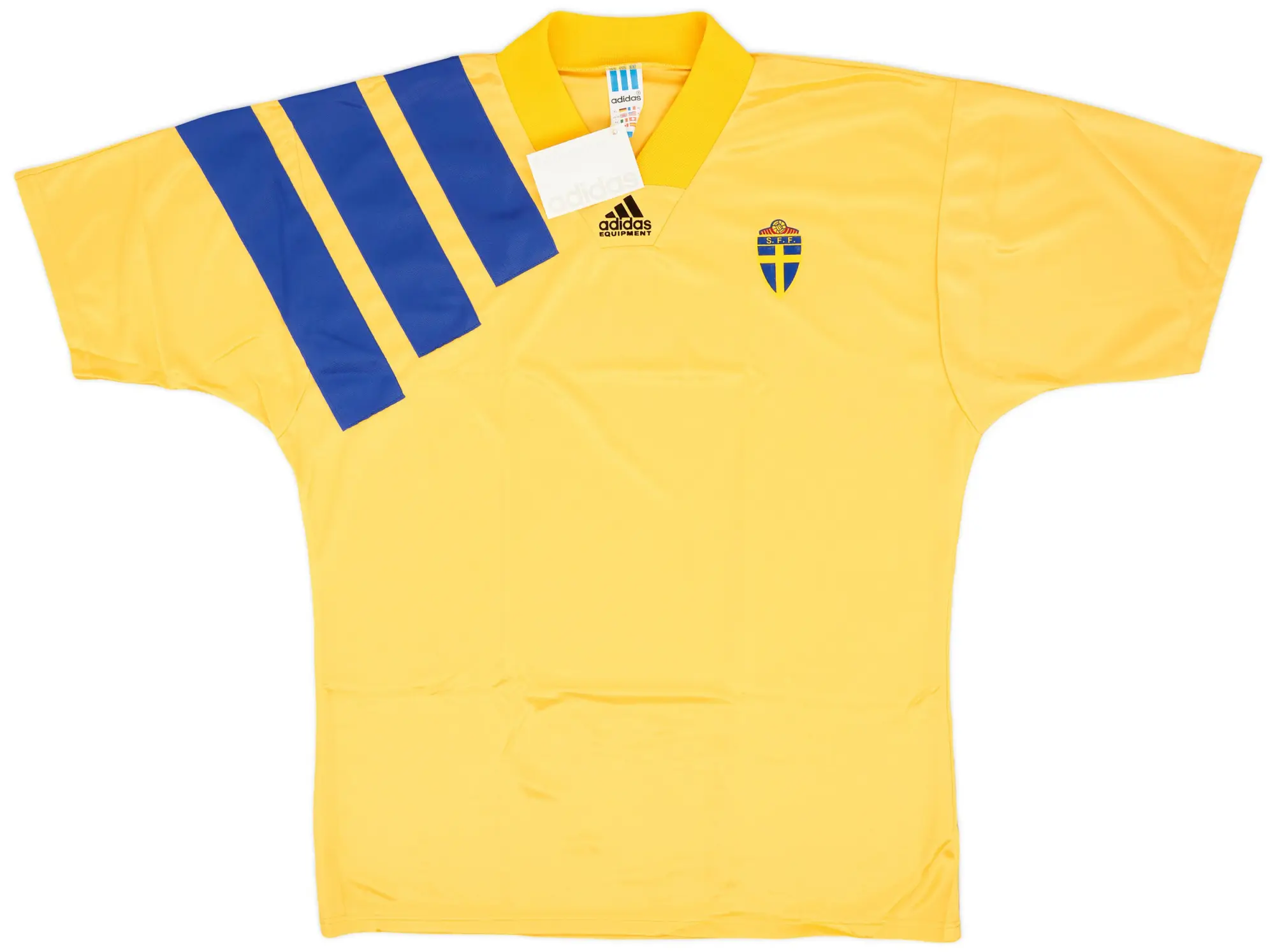 adidas 1992-94 Sweden Home Shirt (XL)