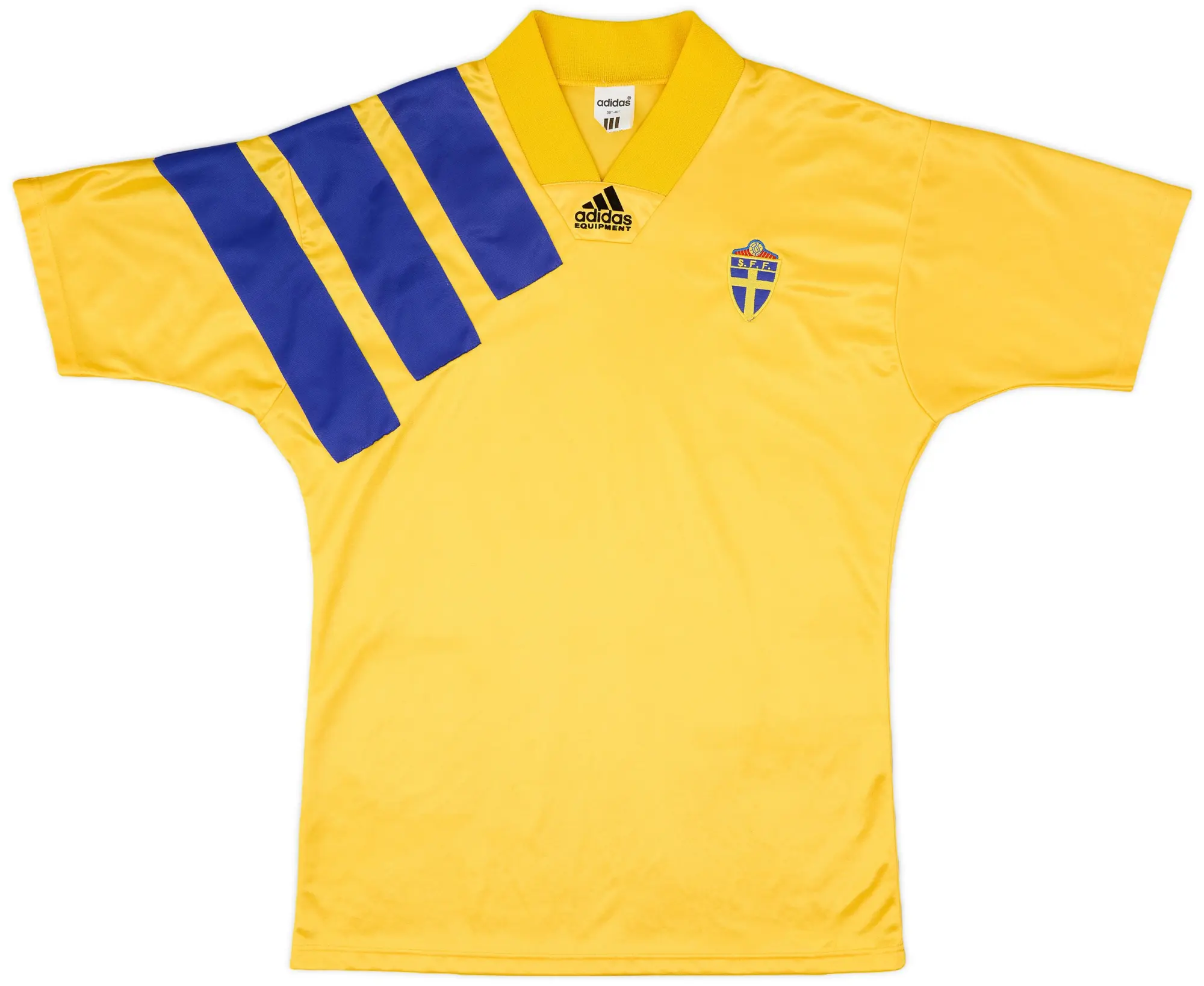 adidas 1992-94 Sweden Home Shirt - 7/10 - (M)