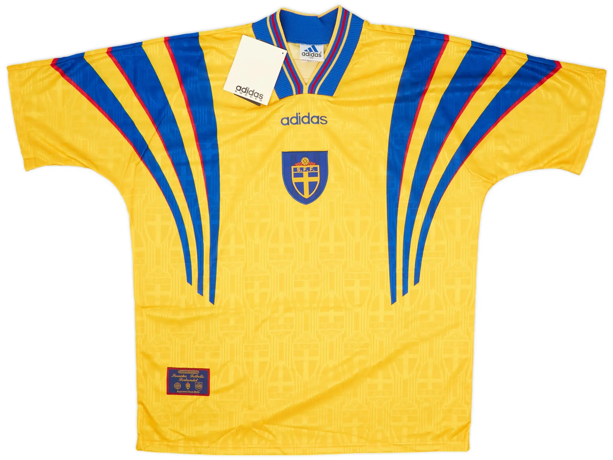 adidas 1997 Sweden Home Shirt (XXL)