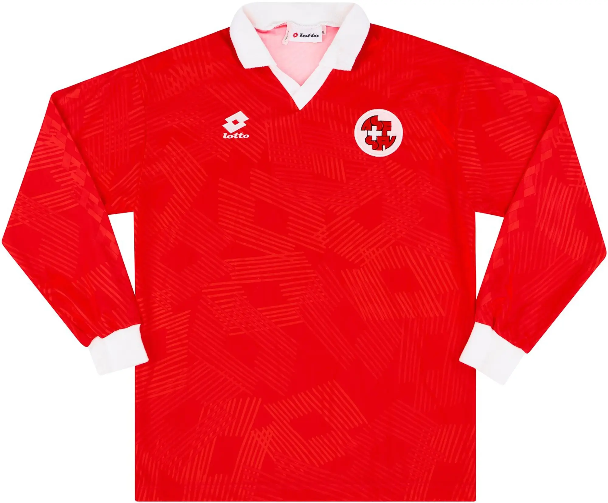 Lotto 1992-93 Switzerland Home L/S Shirt (Excellent) XL