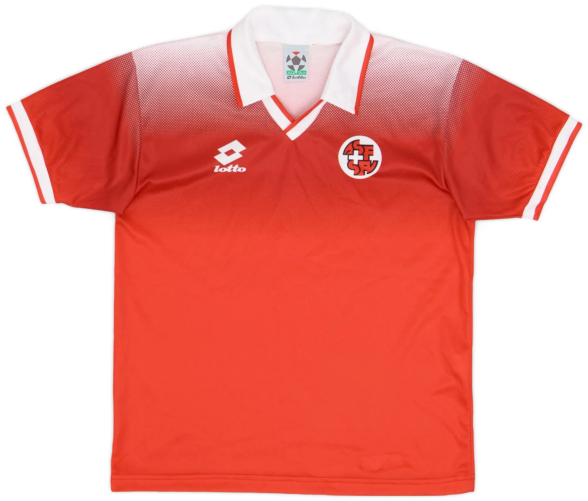 Lotto 1996-98 Switzerland Home Shirt - 8/10 - (XL.Boys)