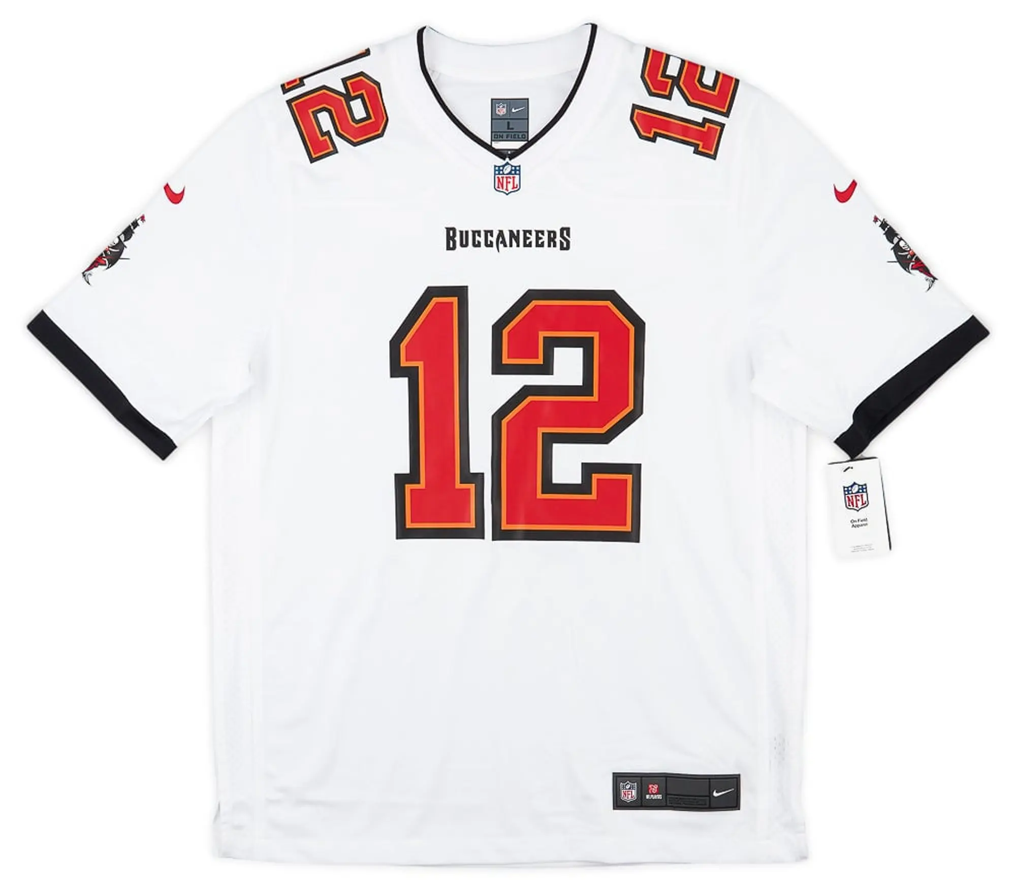 2020-22 Tampa Bay Buccaneers Brady #12 Nike Game Away Jersey (XXL)