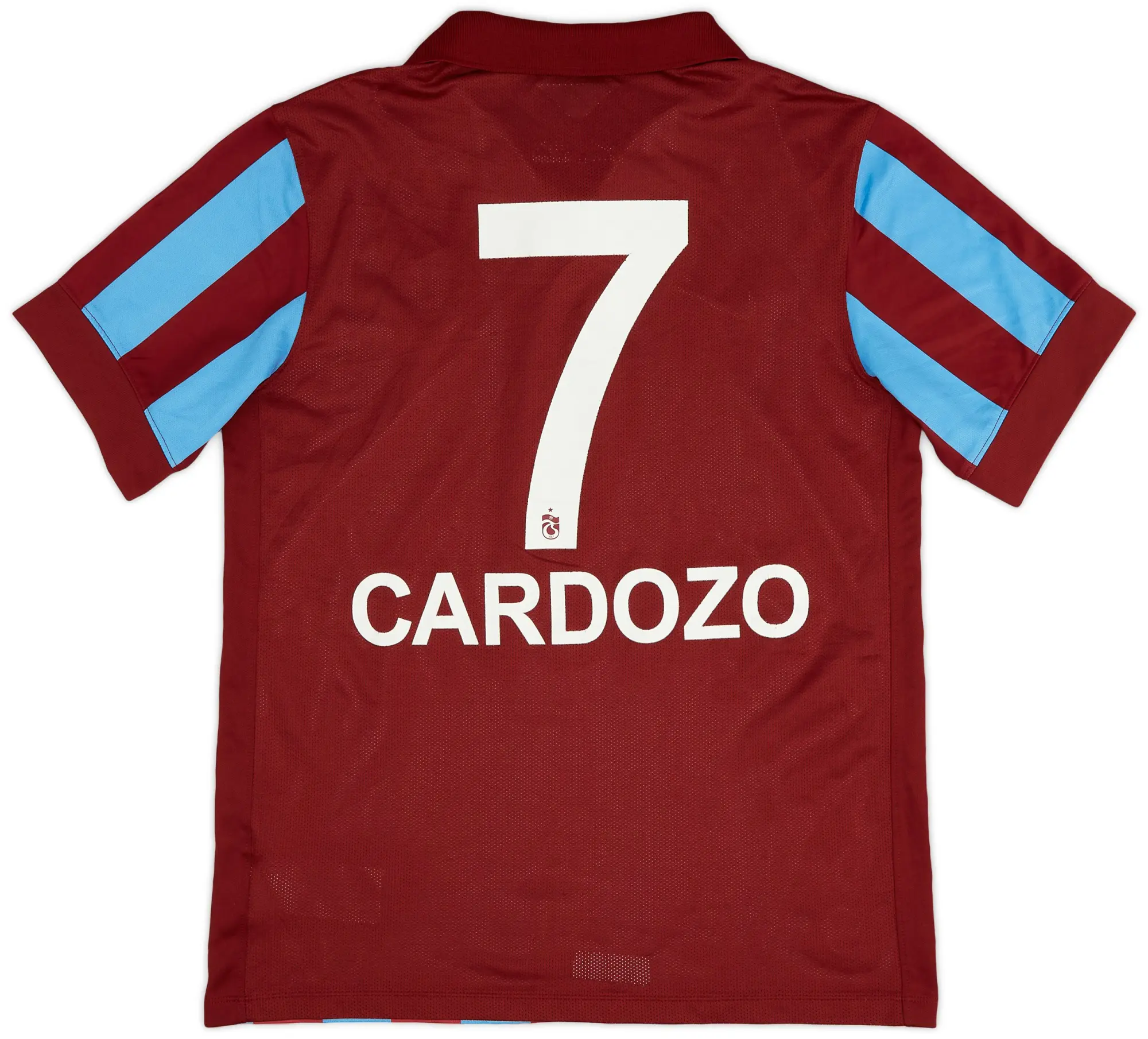 Nike 2014-15 Trabzonspor Home Shirt Cardozo #7 - 7/10 - (M)
