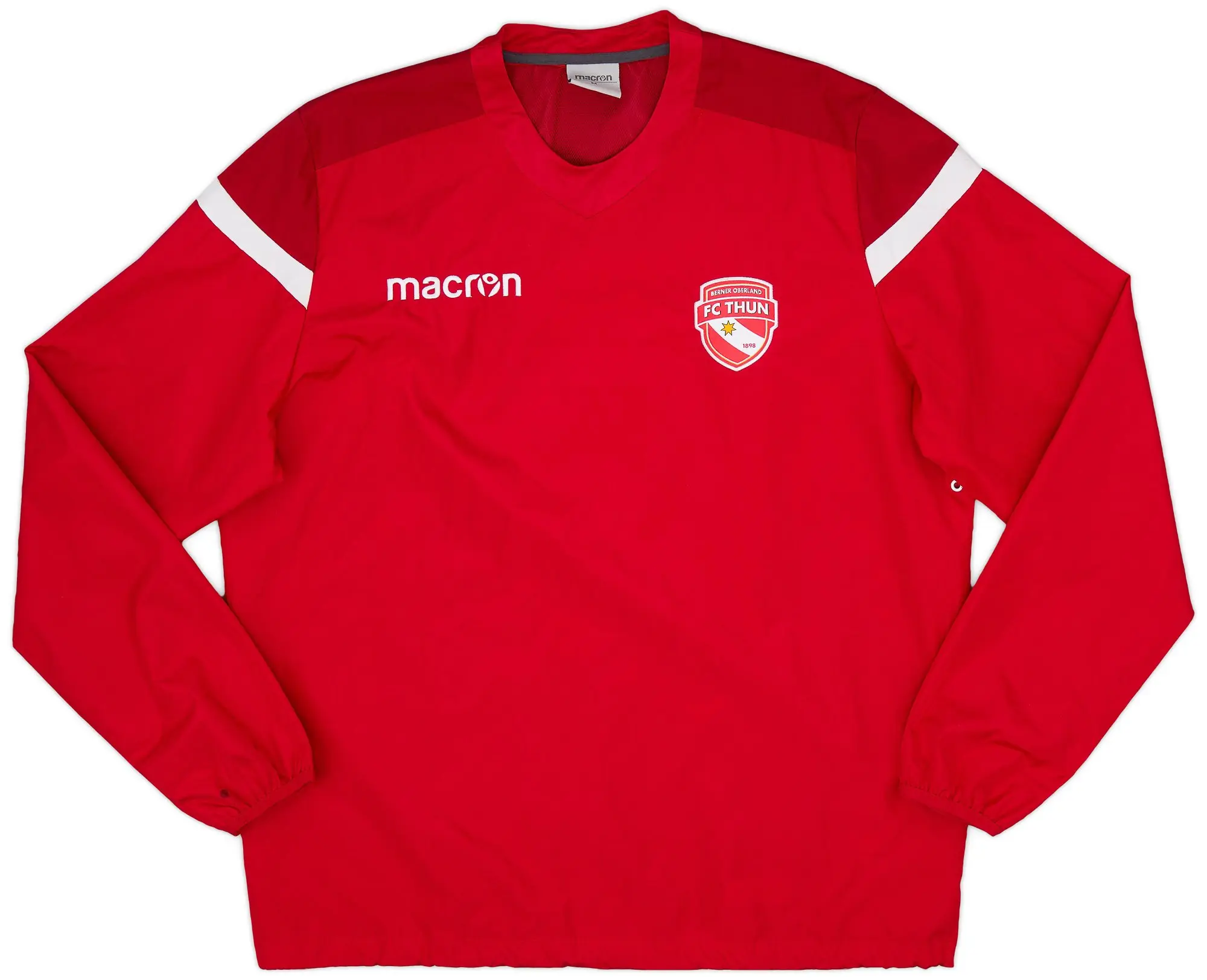 2021-22 FC Thun Macron Drill Top - 8/10 - (M)