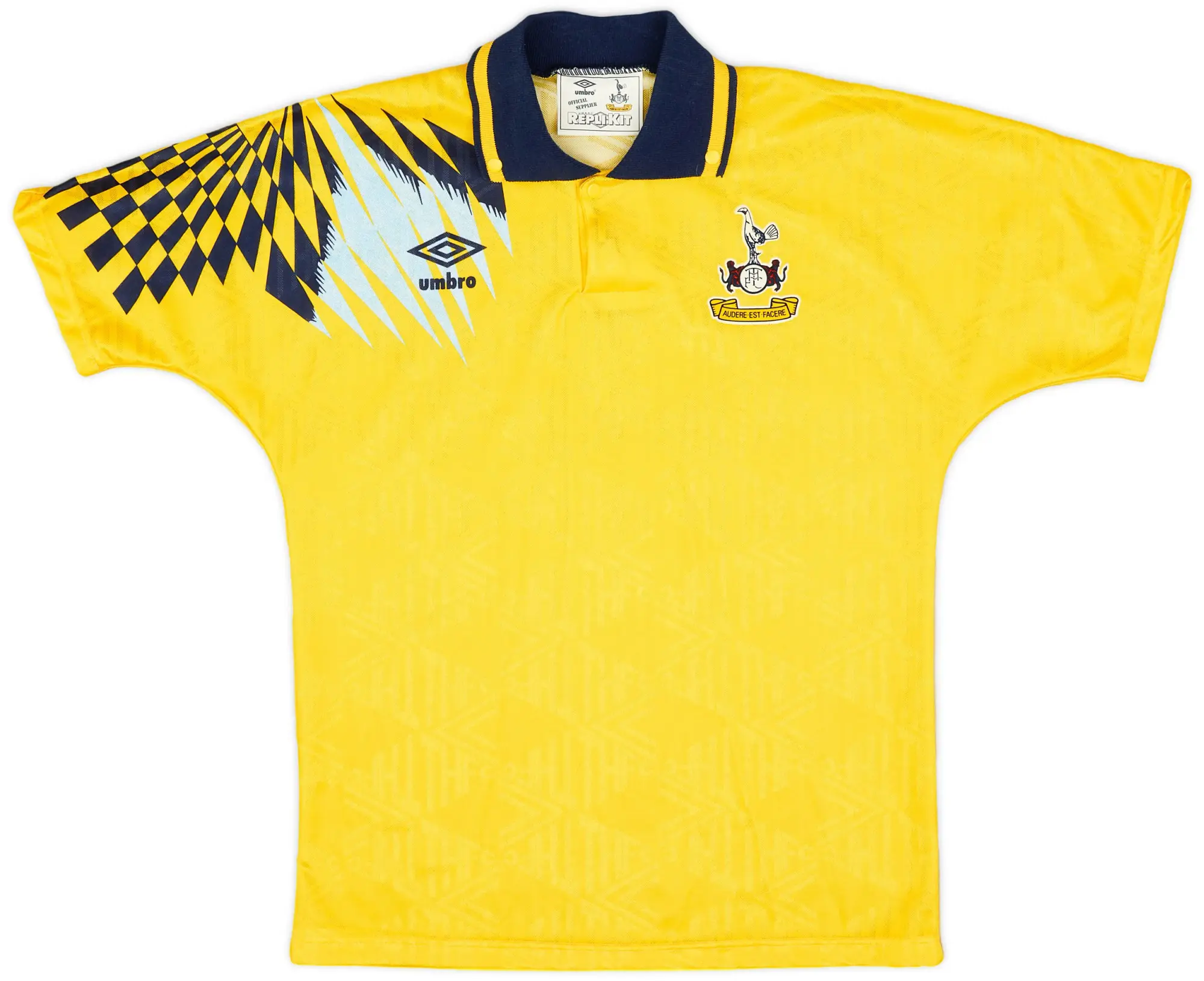 Umbro 1991-95 Tottenham Away Shirt - 9/10 - (XL.Boys)