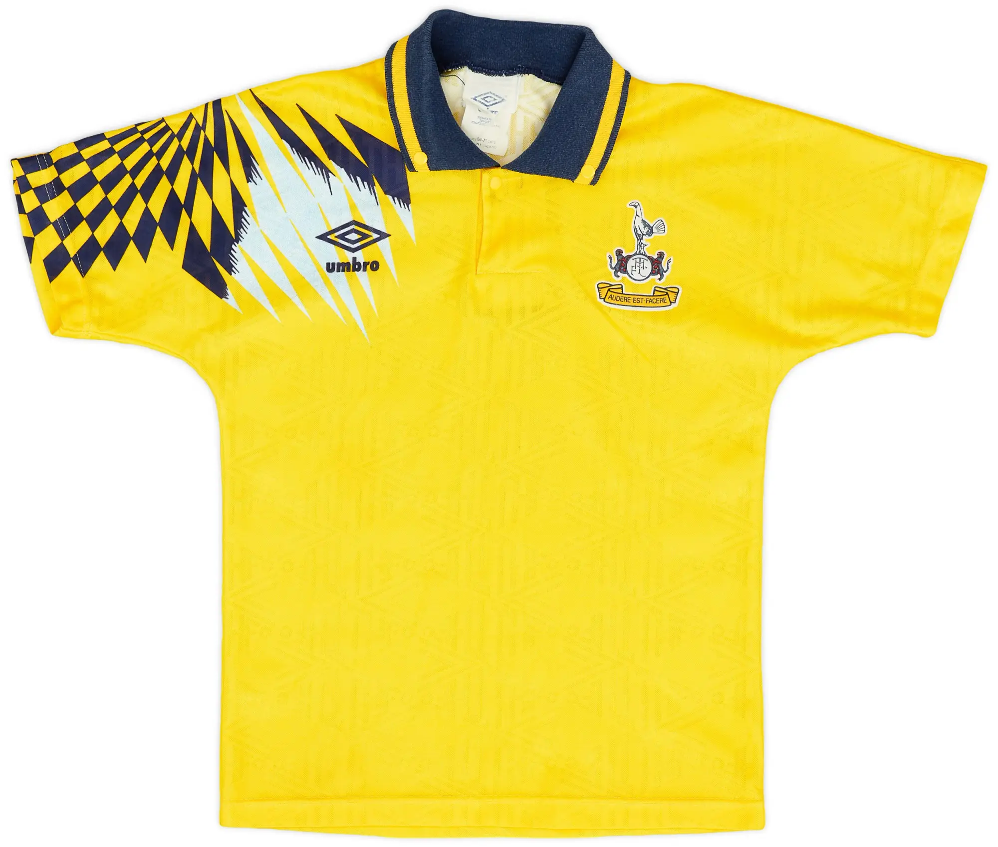 Umbro 1991-95 Tottenham Away Shirt - 9/10 - (M.Boys)