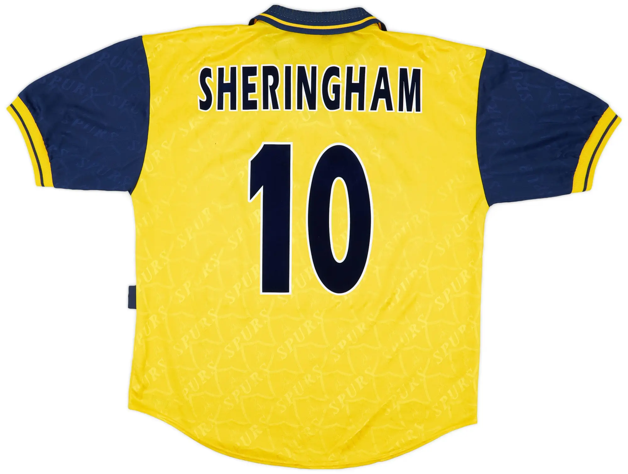 1995-97 Tottenham Third Shirt Sheringham #10 - 9/10 - (L)