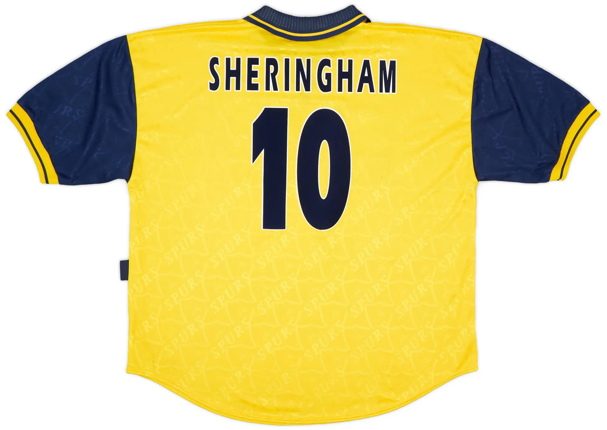 1995-97 Tottenham Third Shirt Sheringham #10 - 9/10 - (XXL)