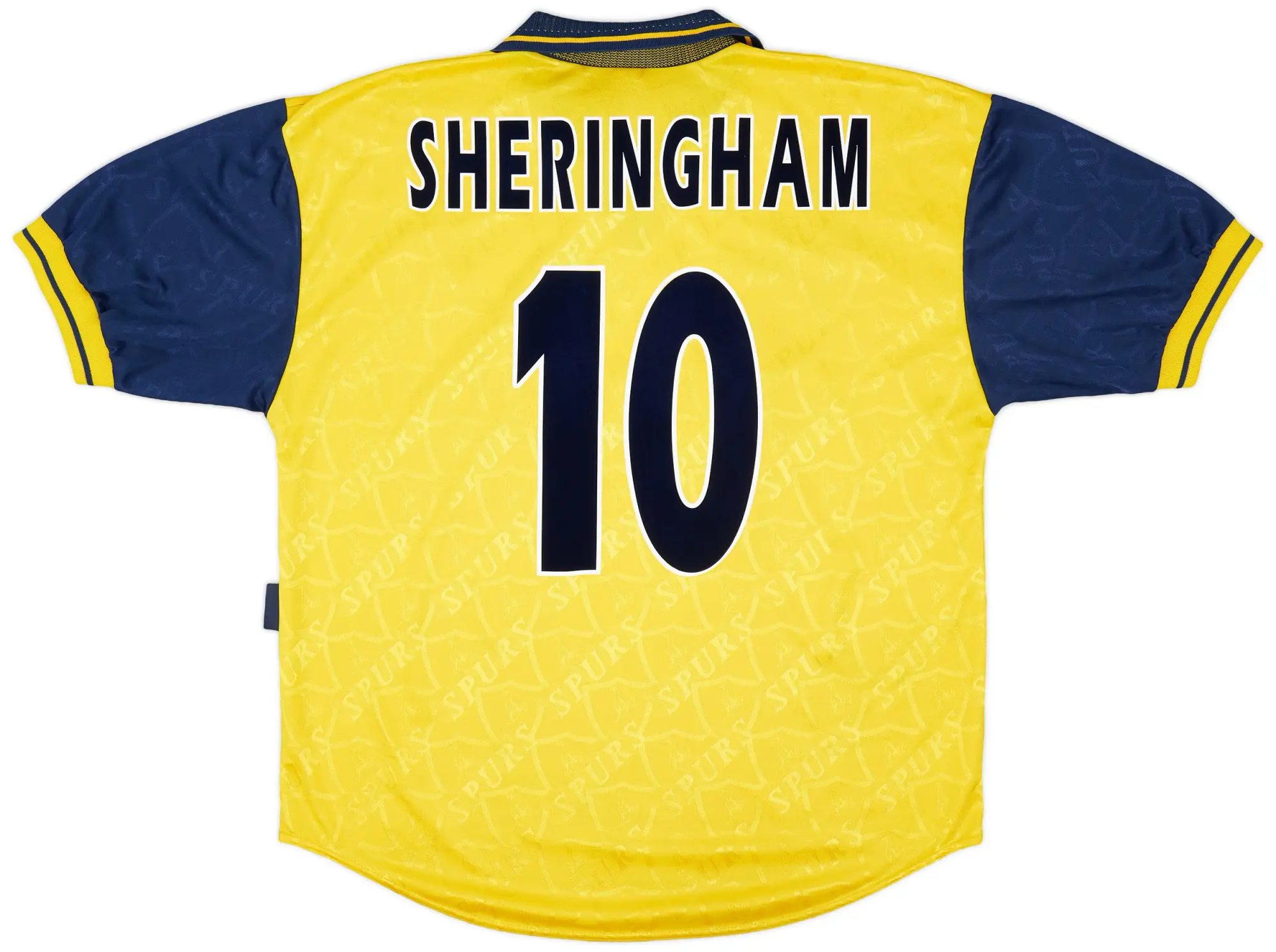 1995-97 Tottenham Third Shirt Sheringham #10 - 8/10 - (L)