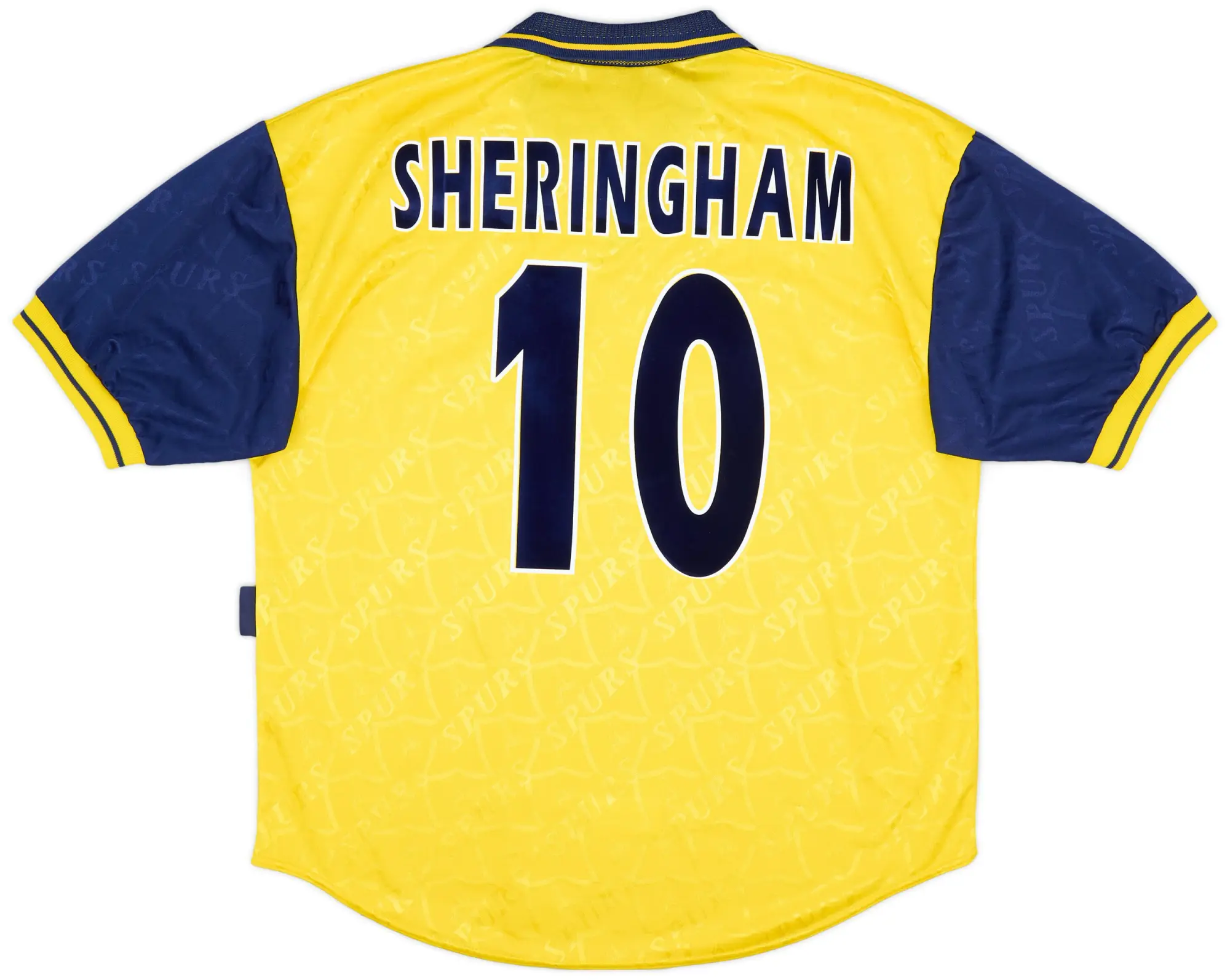 1995-97 Tottenham Third Shirt Sheringham #10 - 9/10 - (XL)