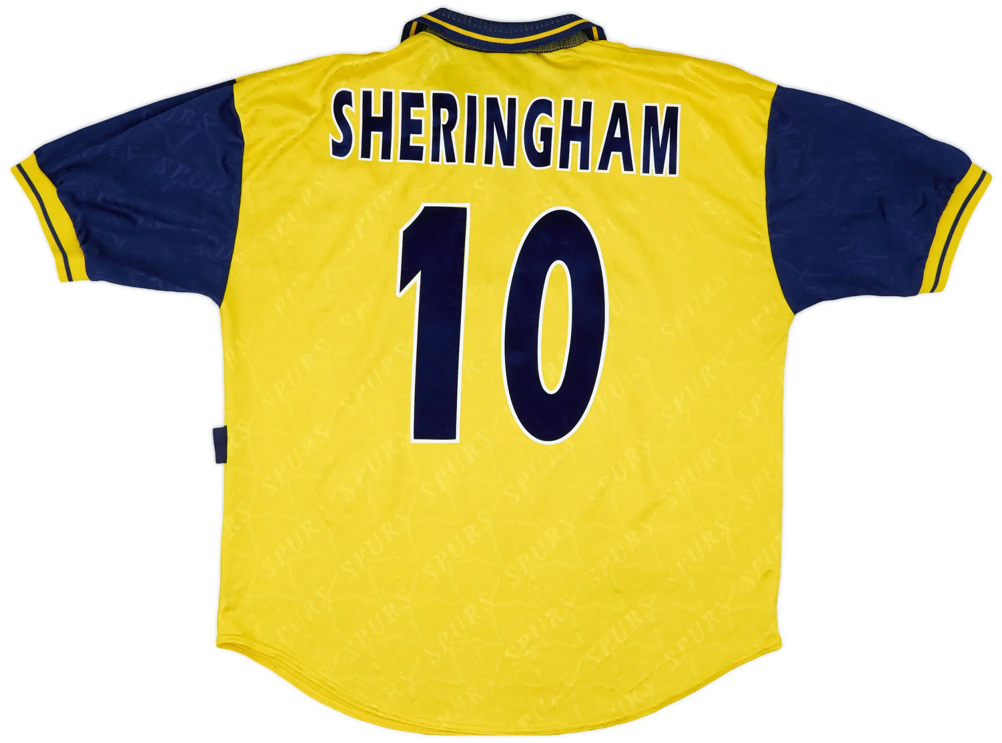 1995-97 Tottenham Third Shirt Sheringham #10 - 5/10 - (XL)