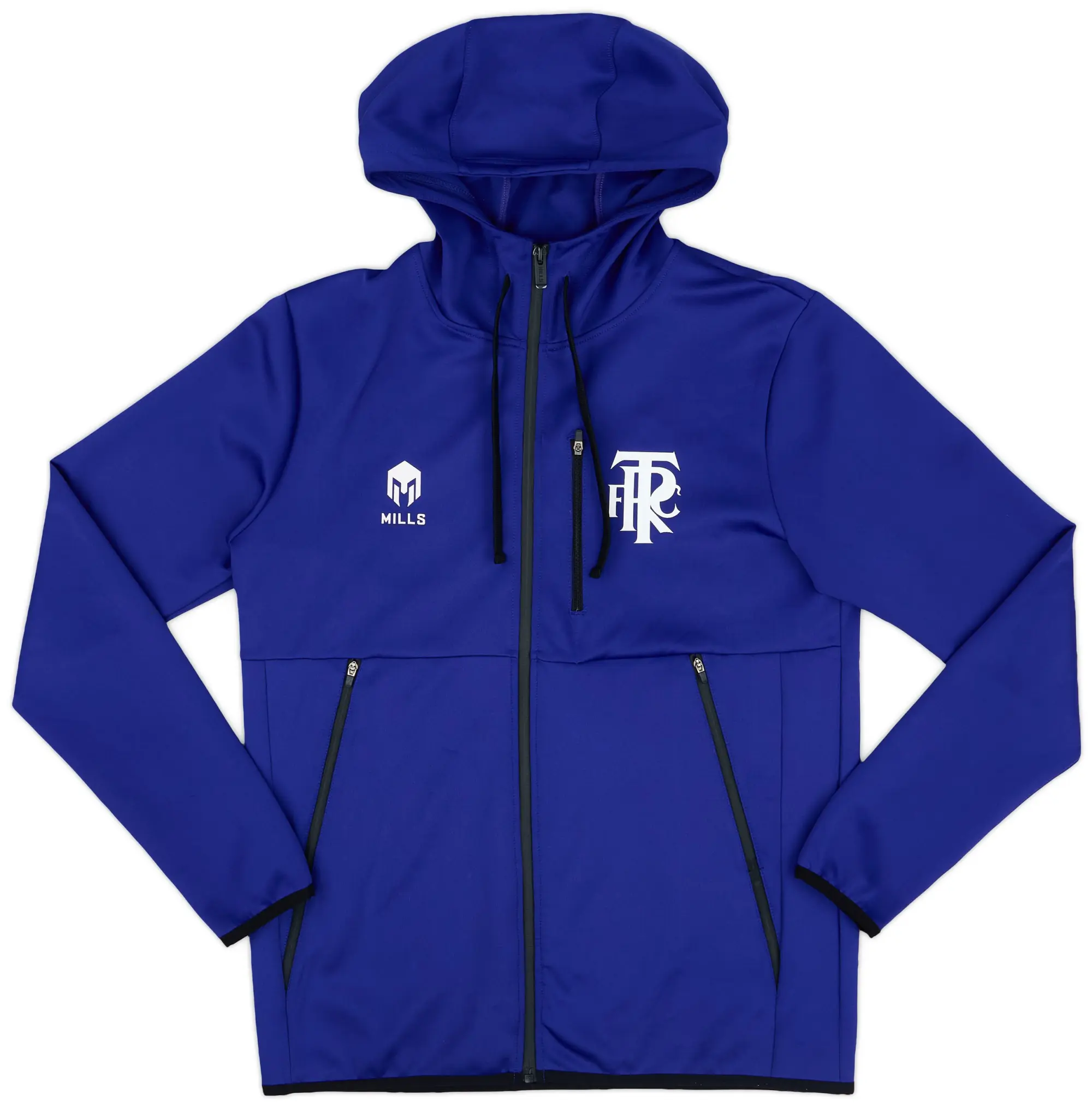 Hoodies/Sweat Tops 2021-22 Tranmere Rovers Hooded Jacket - 9/10 - (S)