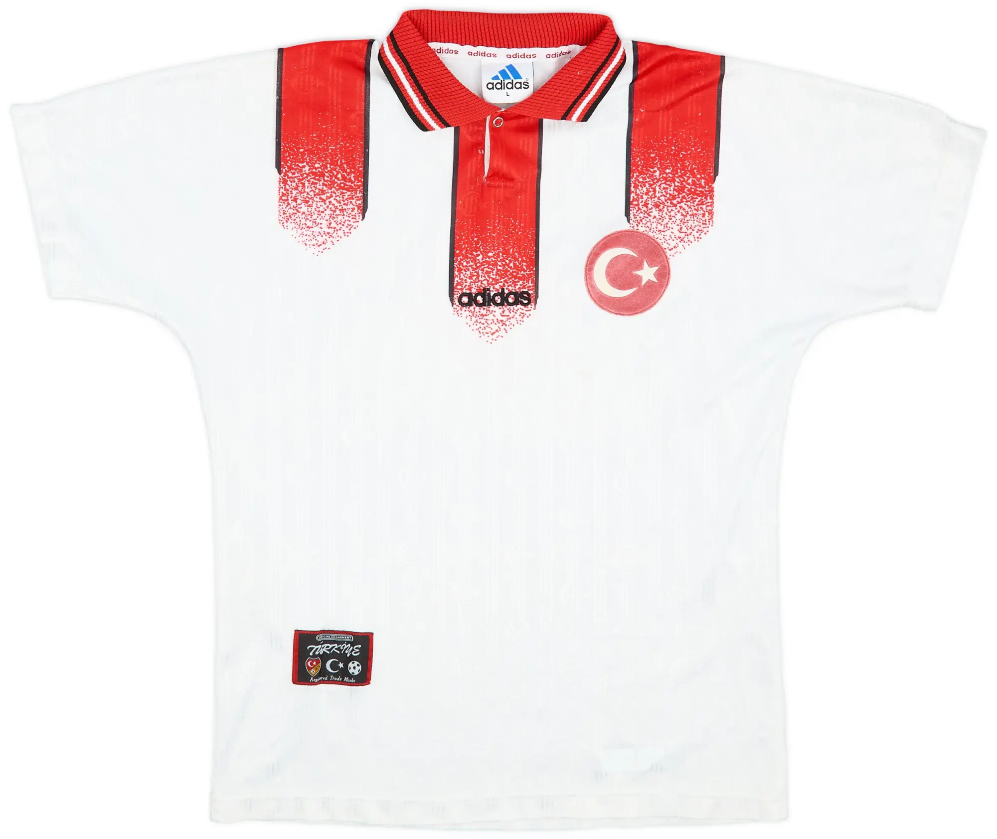 adidas 1996-98 Turkey Away Shirt - 7/10 - (L)