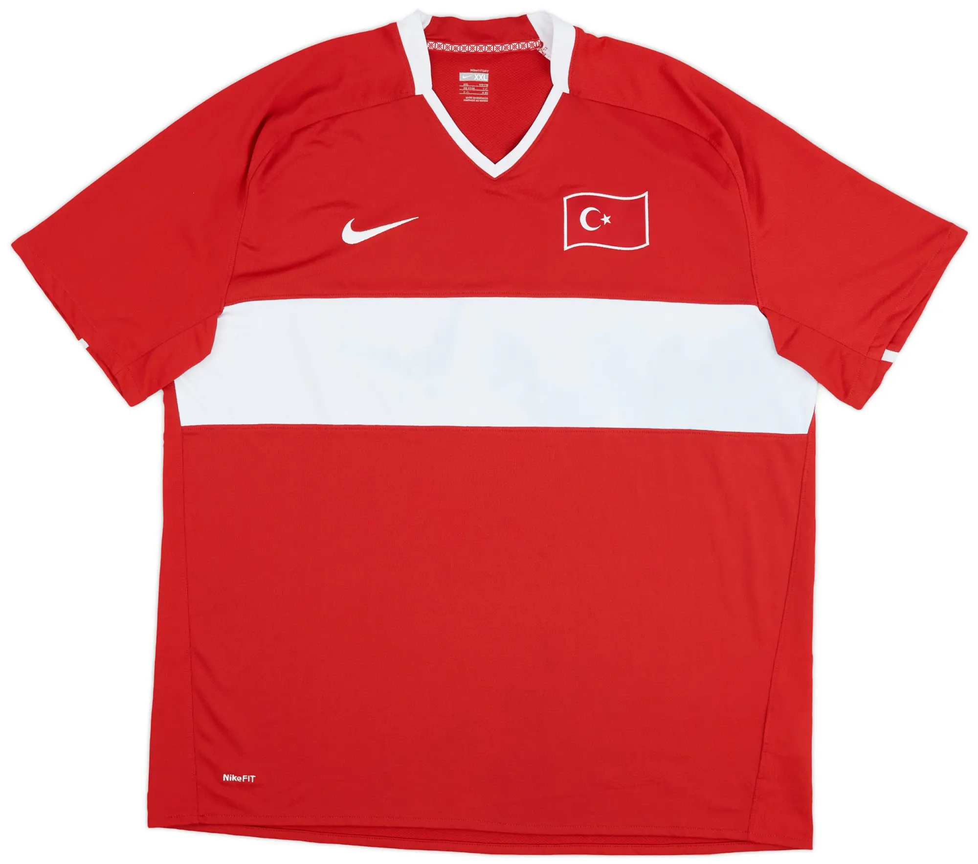 Nike 2008-10 Turkey Home Shirt - 8/10 - (XXL)