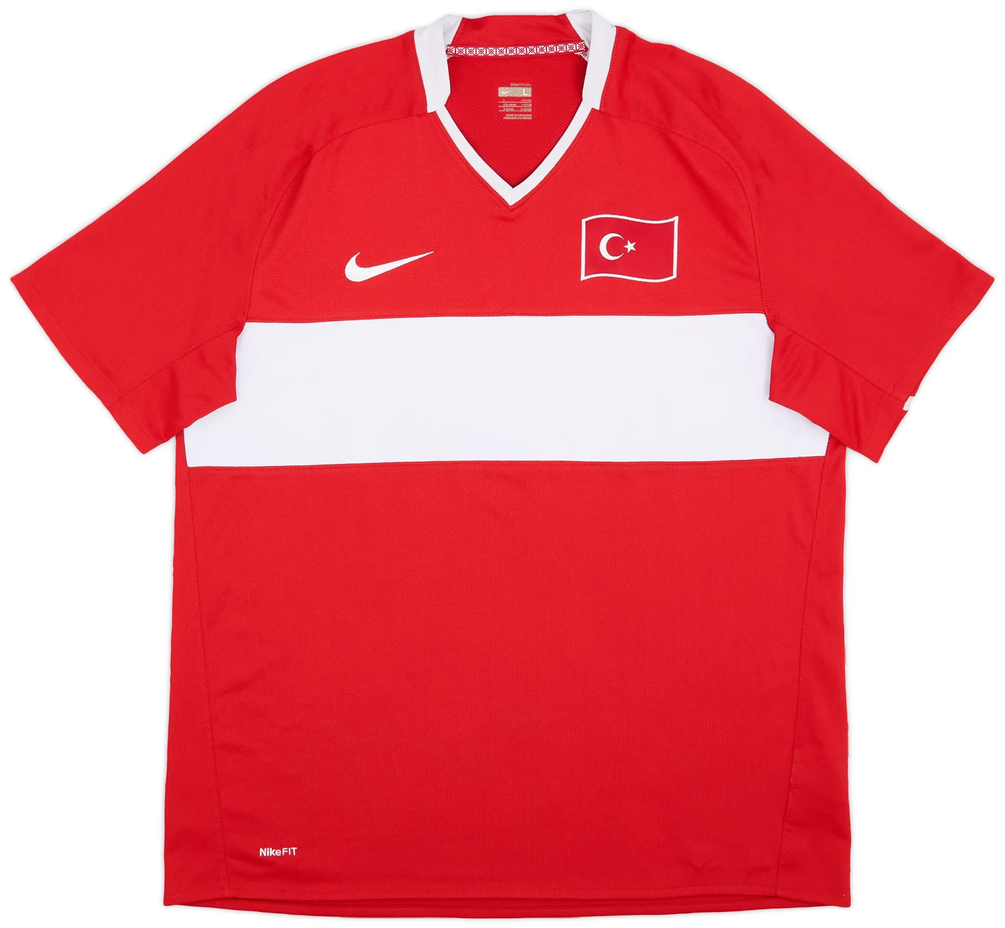 Nike Turkey Mens SS Home Shirt 2008