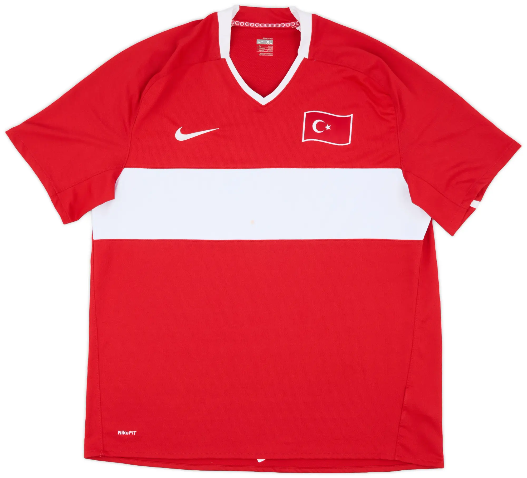 Nike 2008-10 Turkey Home Shirt - 6/10 - (XL)