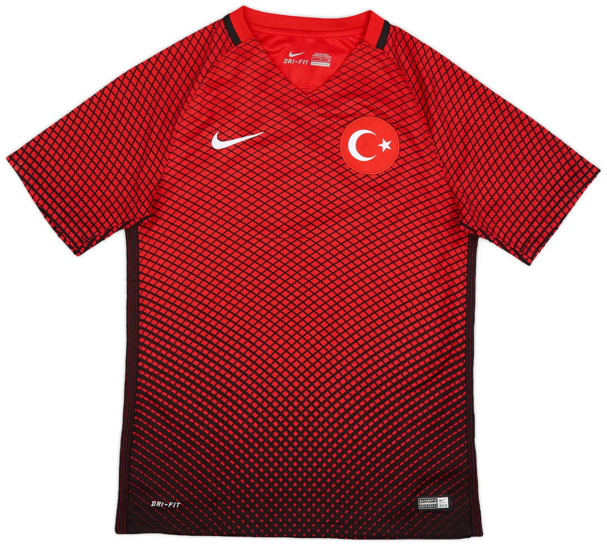 Nike 2016-17 Turkey Home Shirt - 9/10 - (S)