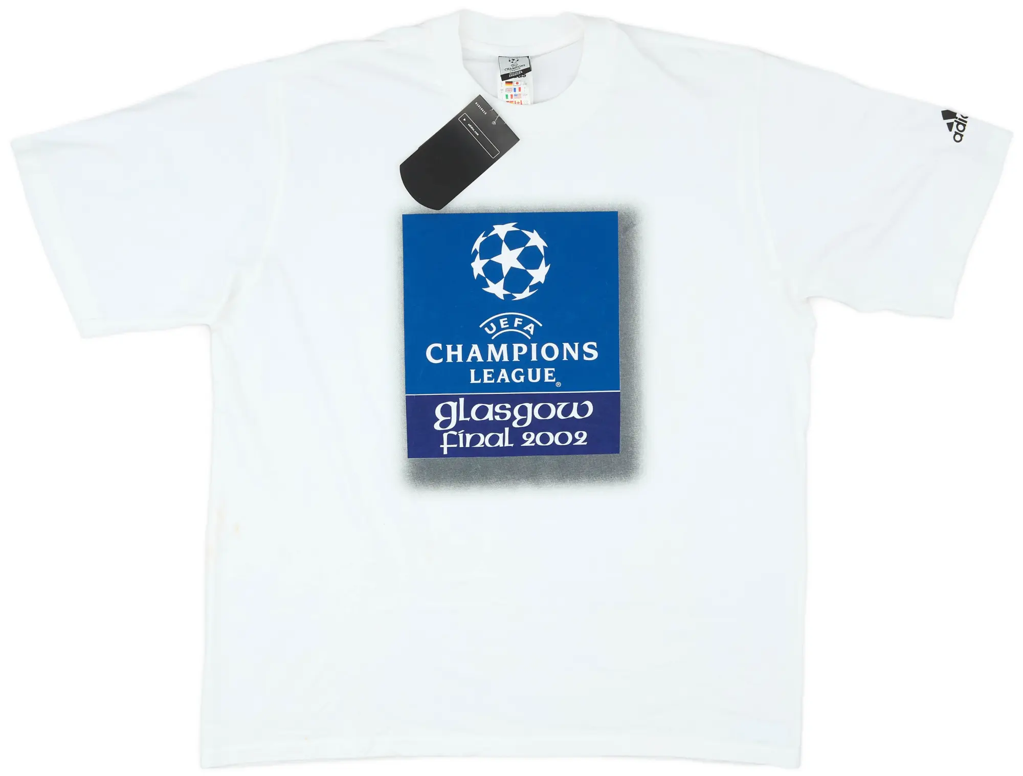 adidas 2002 Champions League Final Graphic Tee (L)
