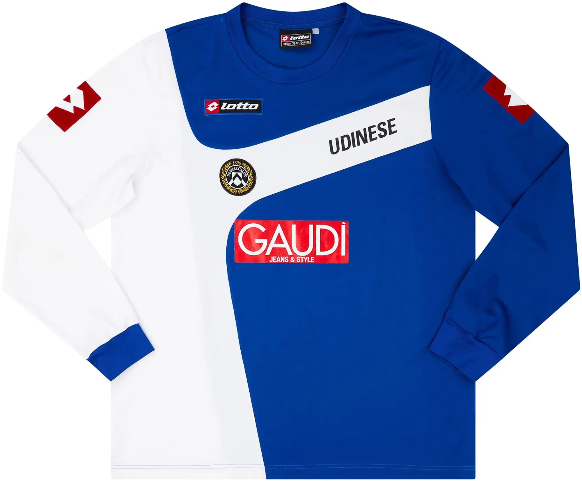2006-08 Udinese Lotto Training L/S Shirt - 6/10 - (XL)