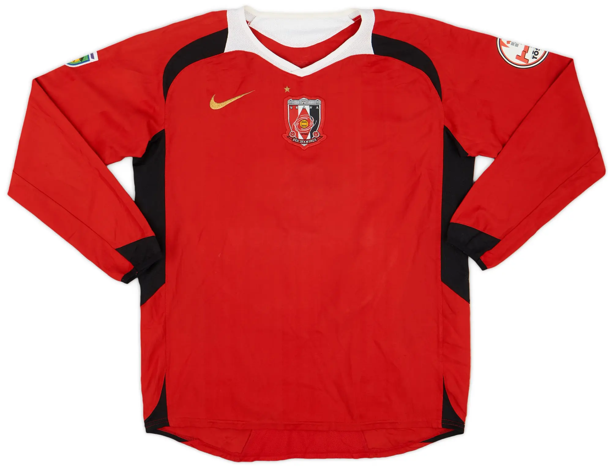 Nike 2006 Urawa Red Diamonds Home L/S Shirt - 3/10 - (S)