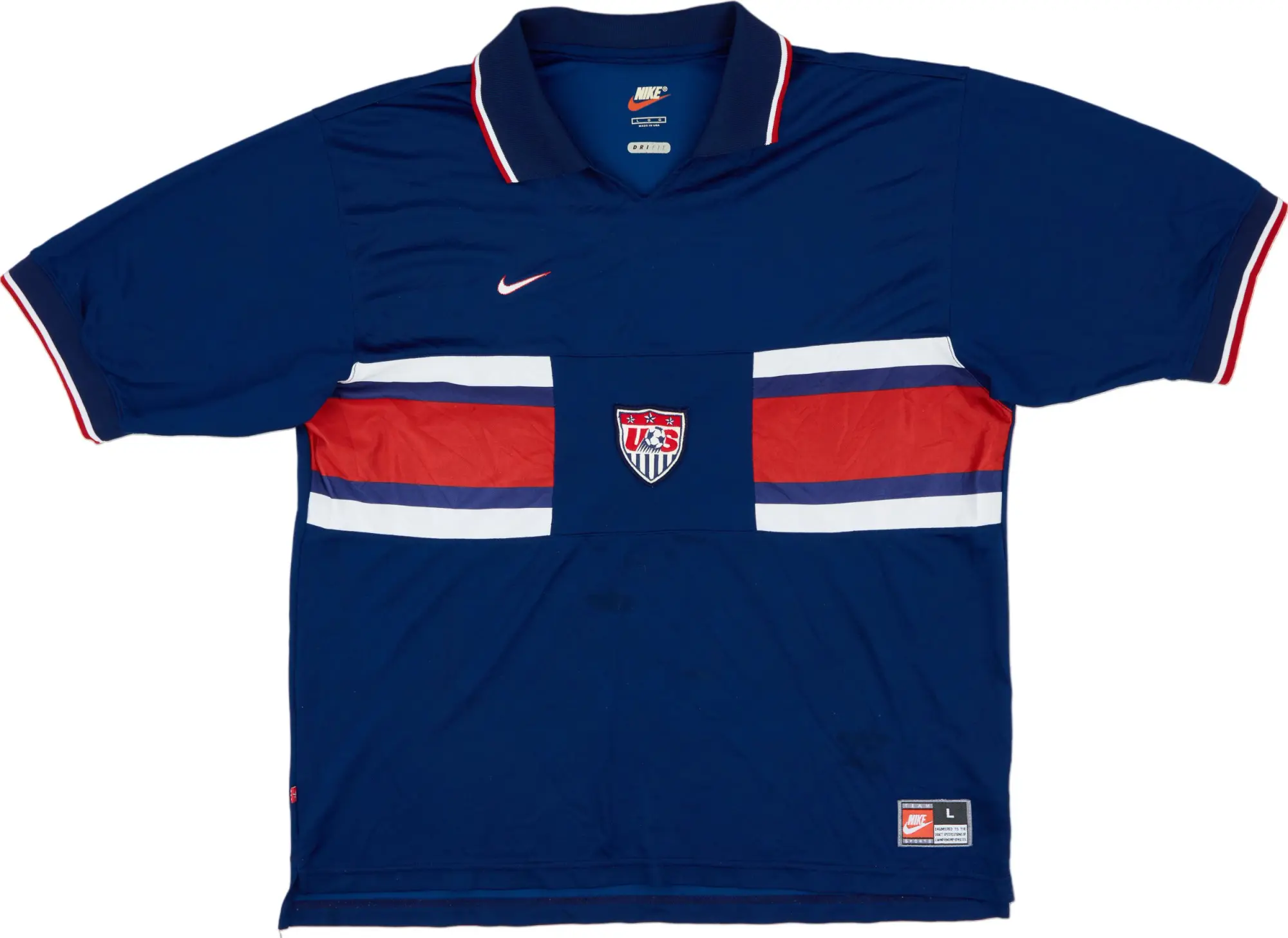 Nike 1996-98 USA Away Shirt - 6/10 - (L)